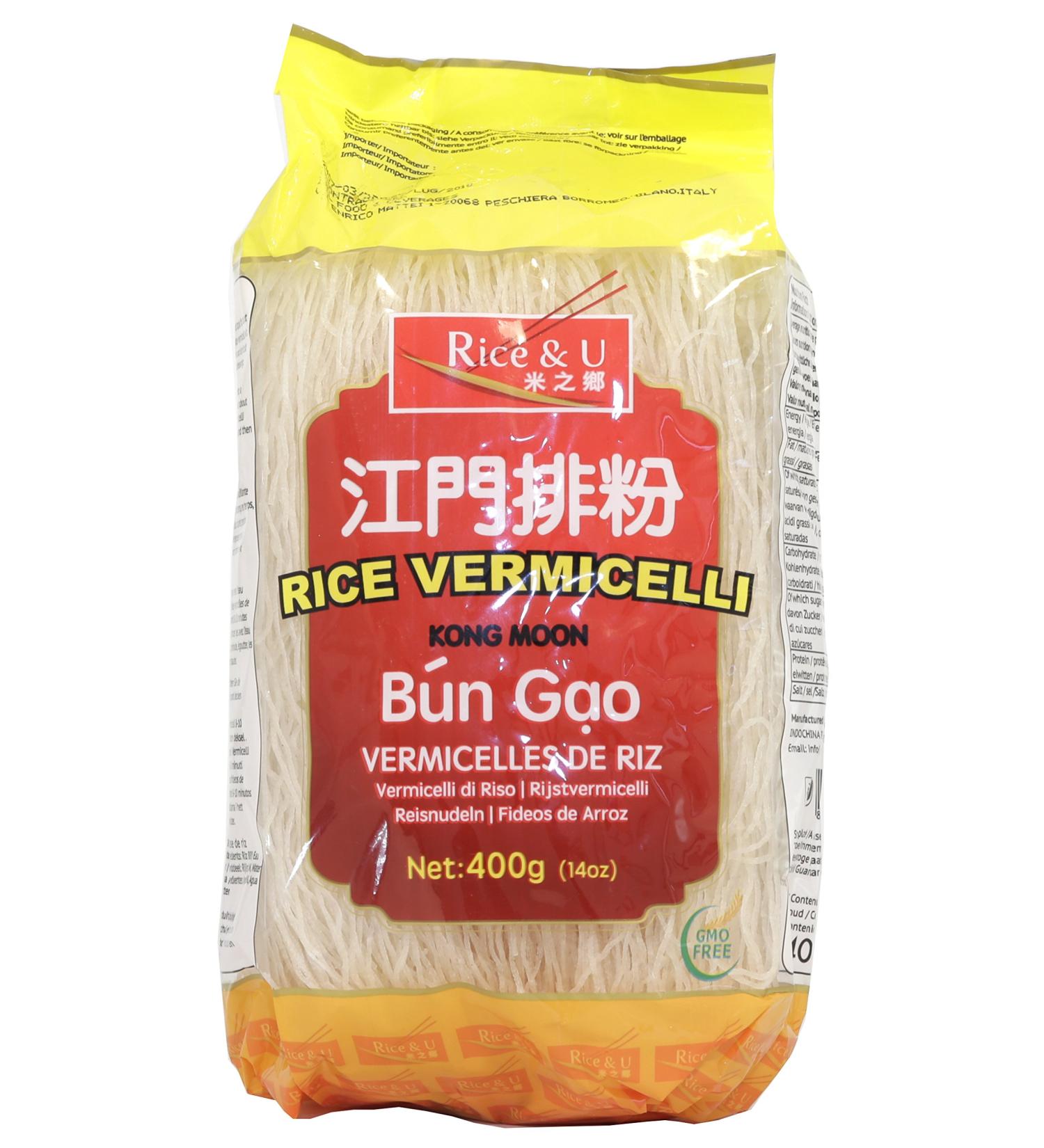 Rice & U Kong Moon Rice Vermicelli 400g - Buy Online on GoSupps.com