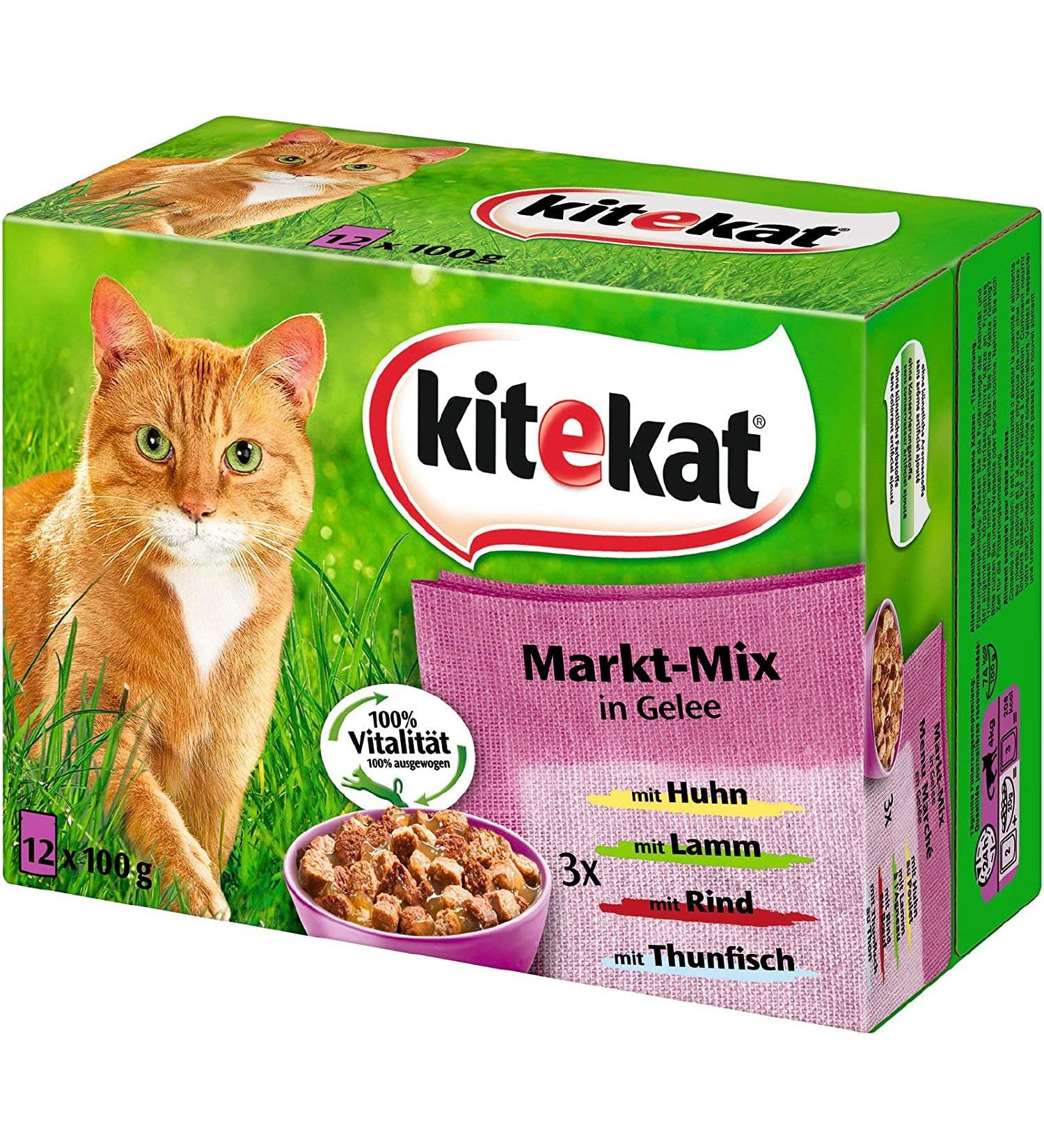 Kitekat Market Mix in Jelly 1200g - Premium Cat Food for Healthy Felines | International Shipping Available - Buy Online on GoSupps.com