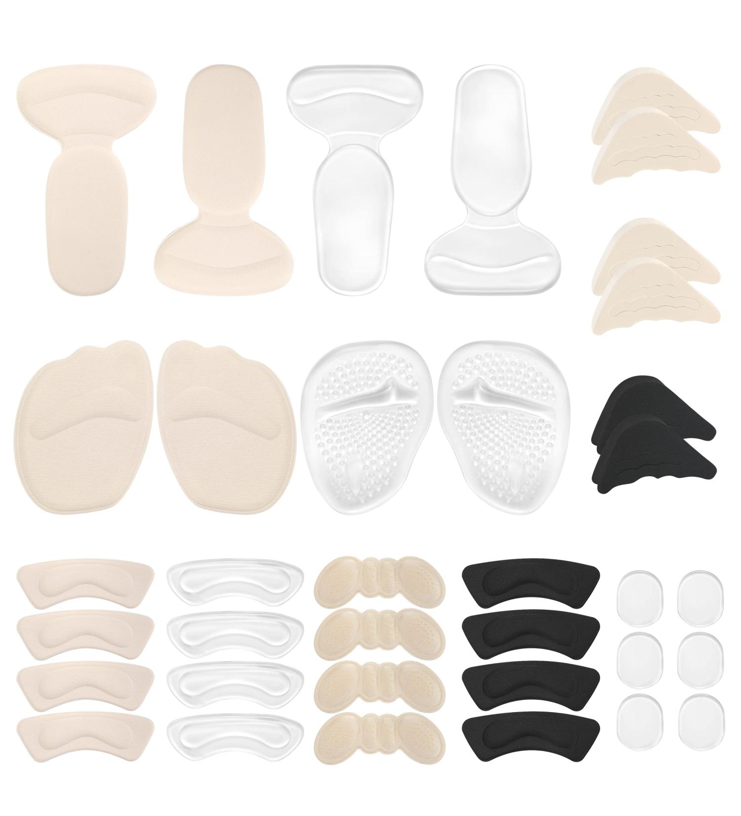 18 Pairs Reusable High Heel Cushions for Women & Men - Super Comfort Ball of Foot Cushions - 18 Pcs - Buy Online on GoSupps.com
