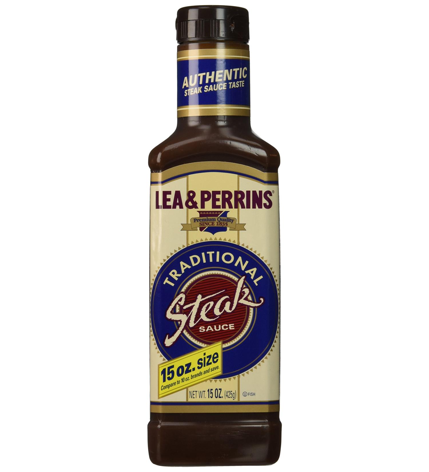 Lea & Perrins Regular Steak Sauce  15oz - Buy Online on GoSupps.com
