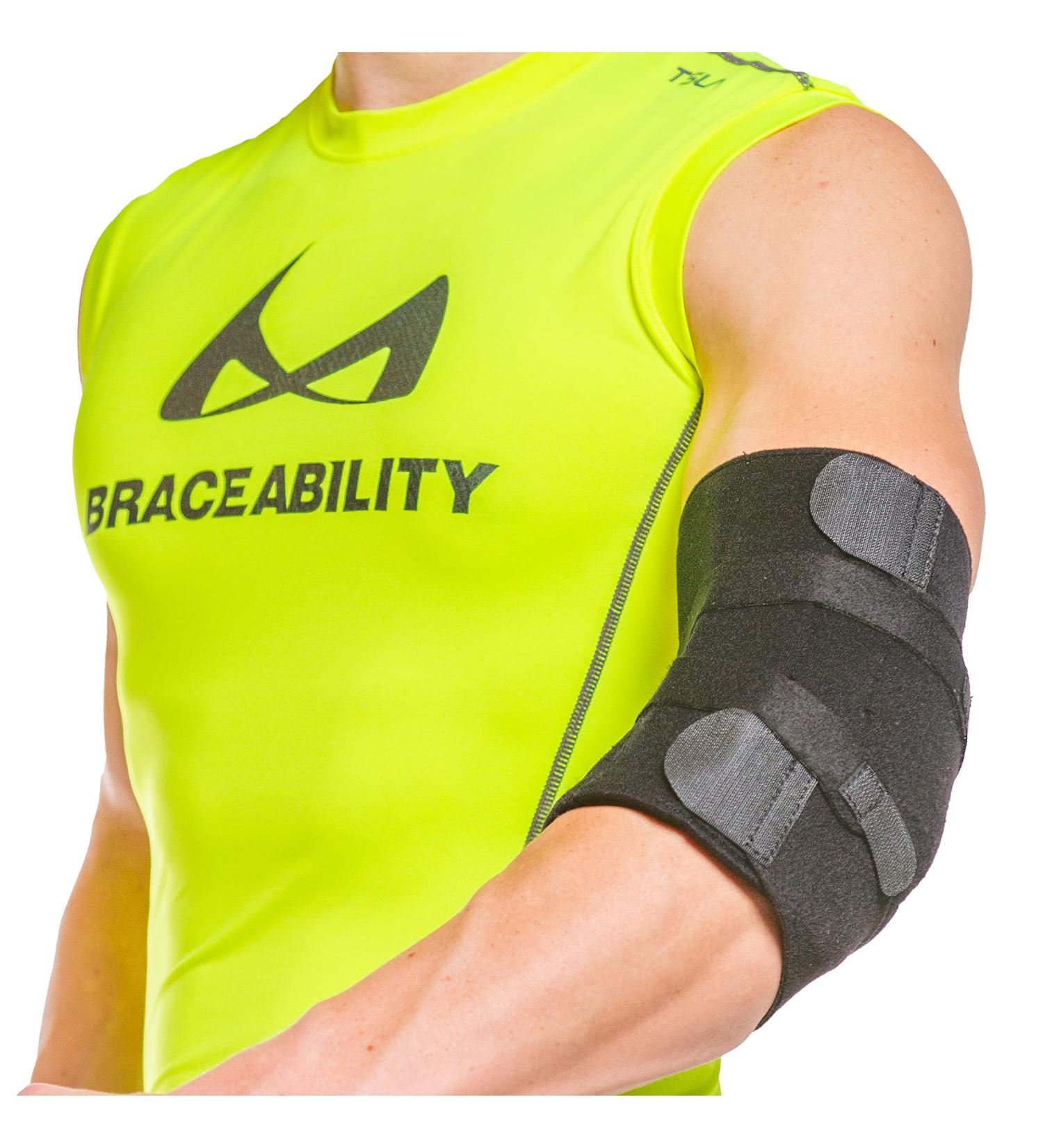 Buy BraceAbility Cubital Tunnel Syndrome Brace - Ulnar Nerve Elbow Splint for Pain Relief | Quality Support for Radial Neuropathy & Nerve Entrapment - Worldwide Shipping - Buy Online on GoSupps.com