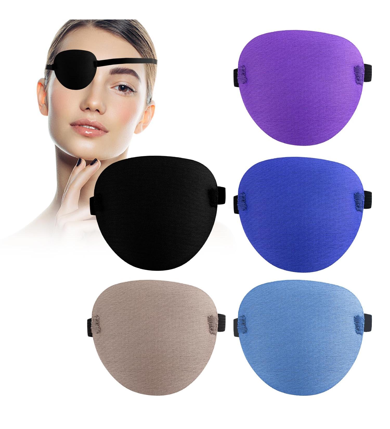 Shop Abnaok 5PCS Adjustable Eye Patches - Super Soft Amblyopia Eye Patches for Adults & Kids | International Shipping Available - Buy Online on GoSupps.com