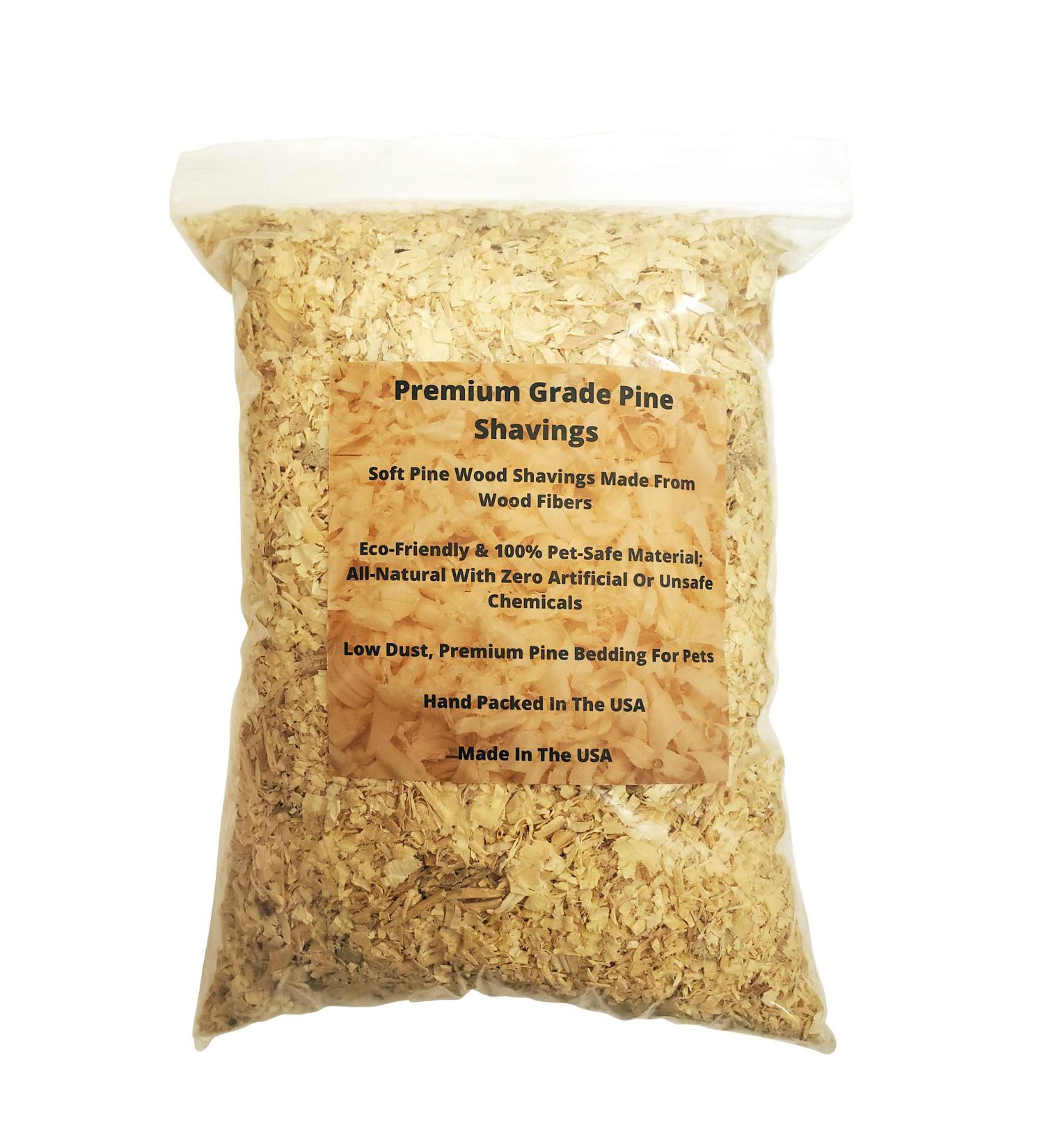 Wood Smith USA Premium Pine Bedding - 4 Quart | Dust Free & Natural | Ideal for Animal Bedding | Controls Odor - Buy Online on GoSupps.com