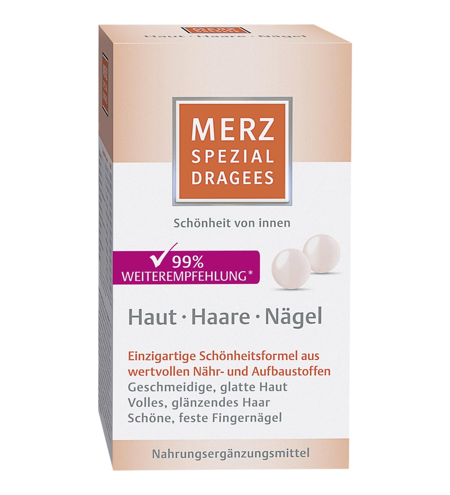 Merz Spezial Dragees Skin Hair Nails 120 pieces