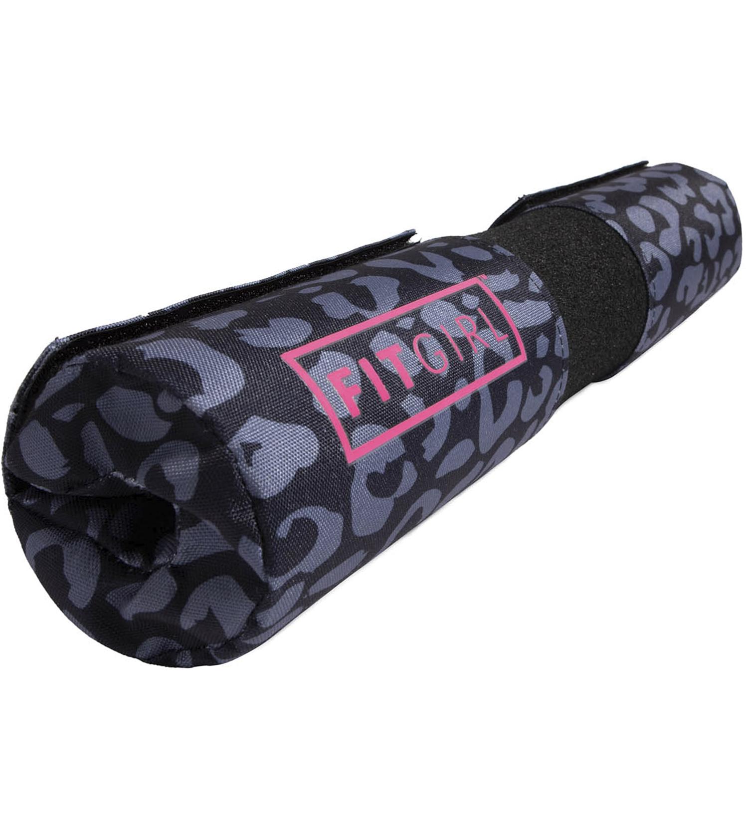 FITGIRL Squat & Hip Thrust Pad - Secure Barbell Pad for Leg Day - Thick Cushion for Comfortable Squats, Lunges, Glute Bridges - Compatible with Olympic Bar and Smith Machine - Buy Online on GoSupps.com
