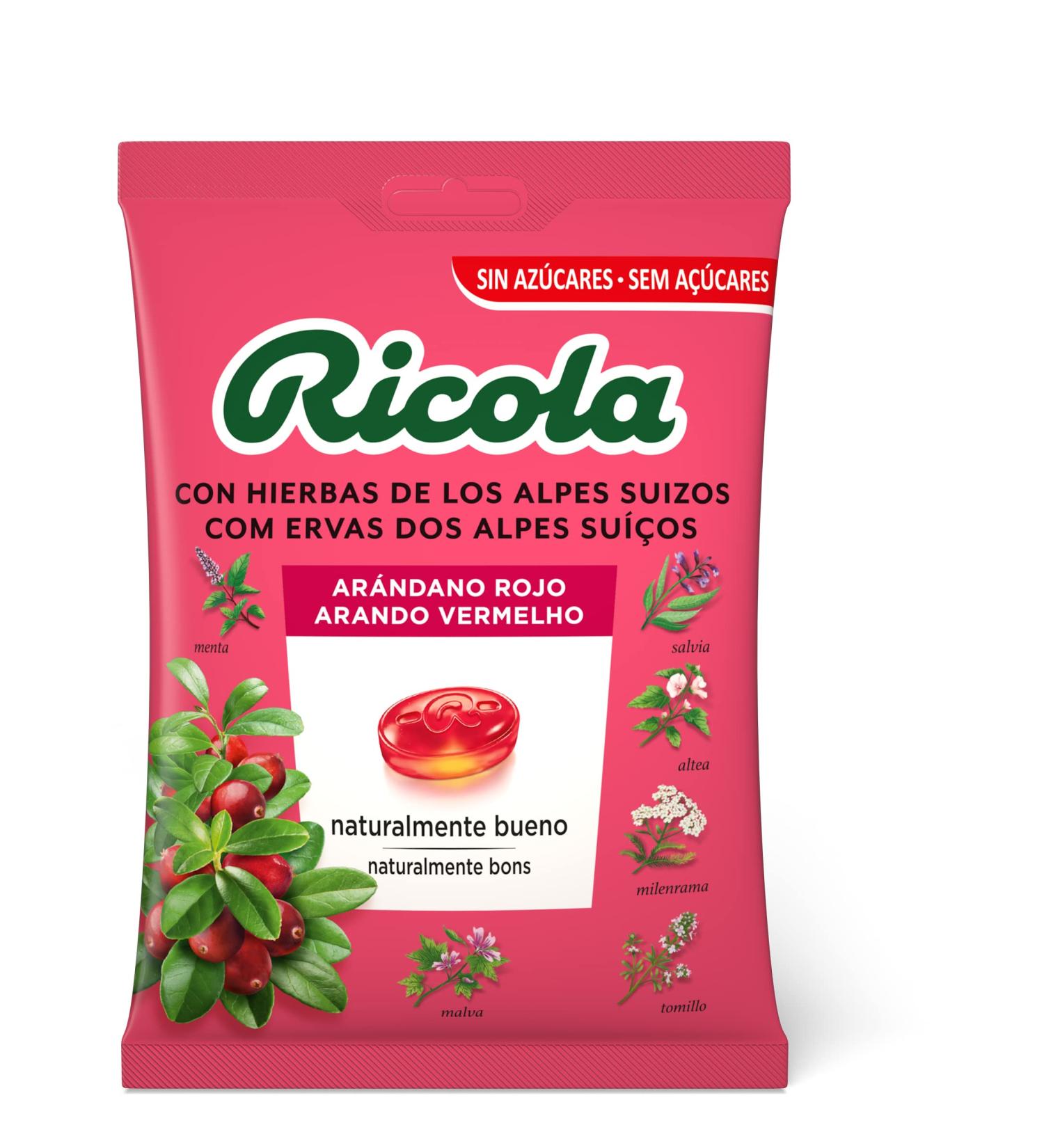  Ricola Ricola Blueberry Sweets 70g (bag) - Buy Online on GoSupps.com