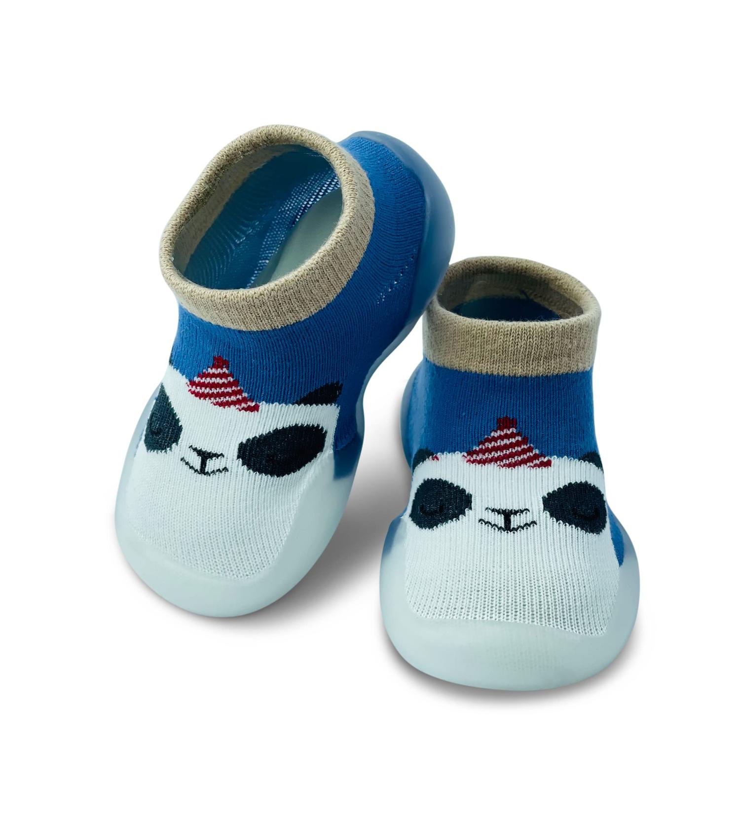 Dookeh Baby Shoes Soft Sole First Walking Sneakers 6-9 Months - Dark Blue - Buy Online on GoSupps.com