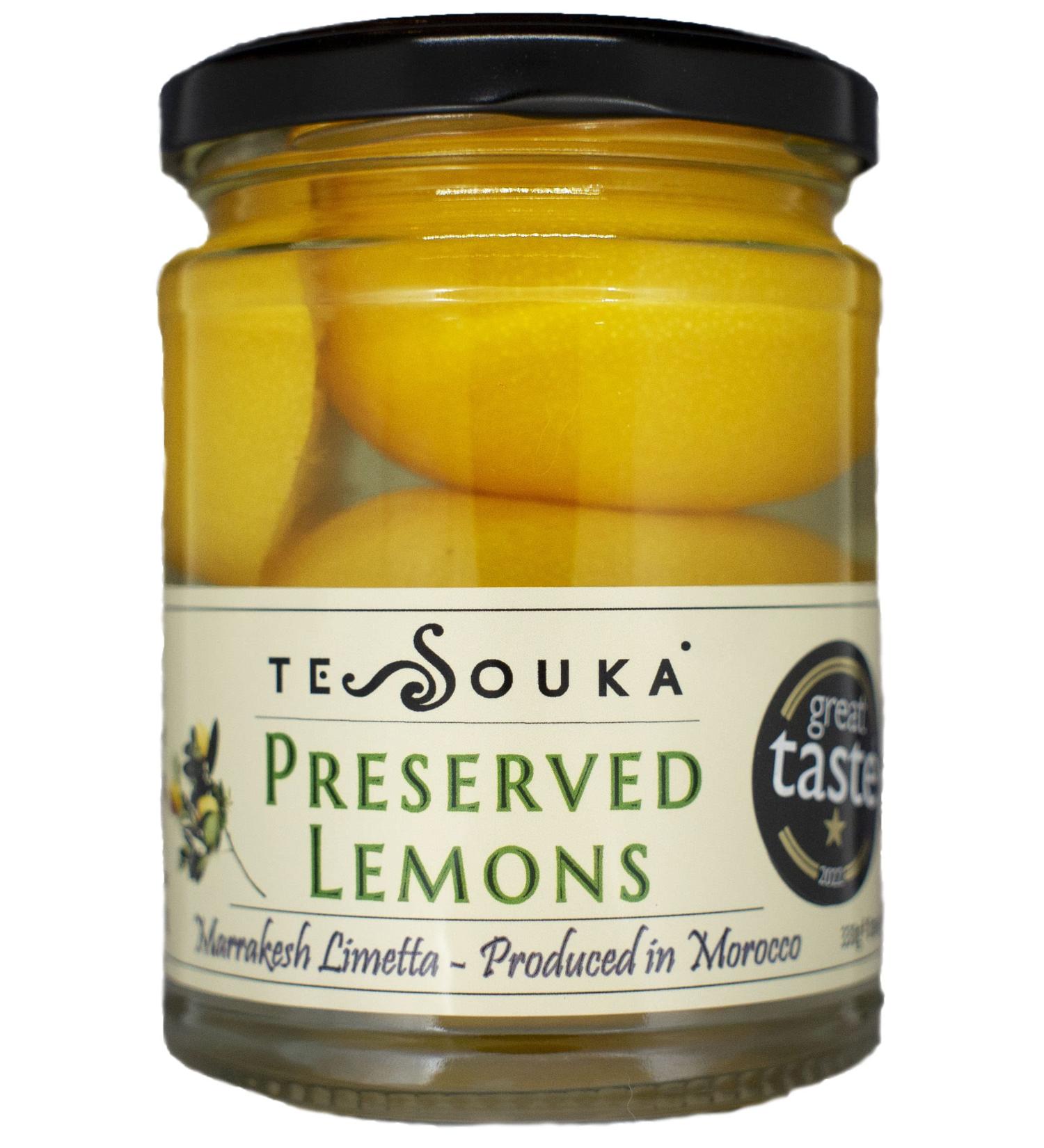 Moroccan Preserved Lemons (Marrakesh) 330g (185g net)