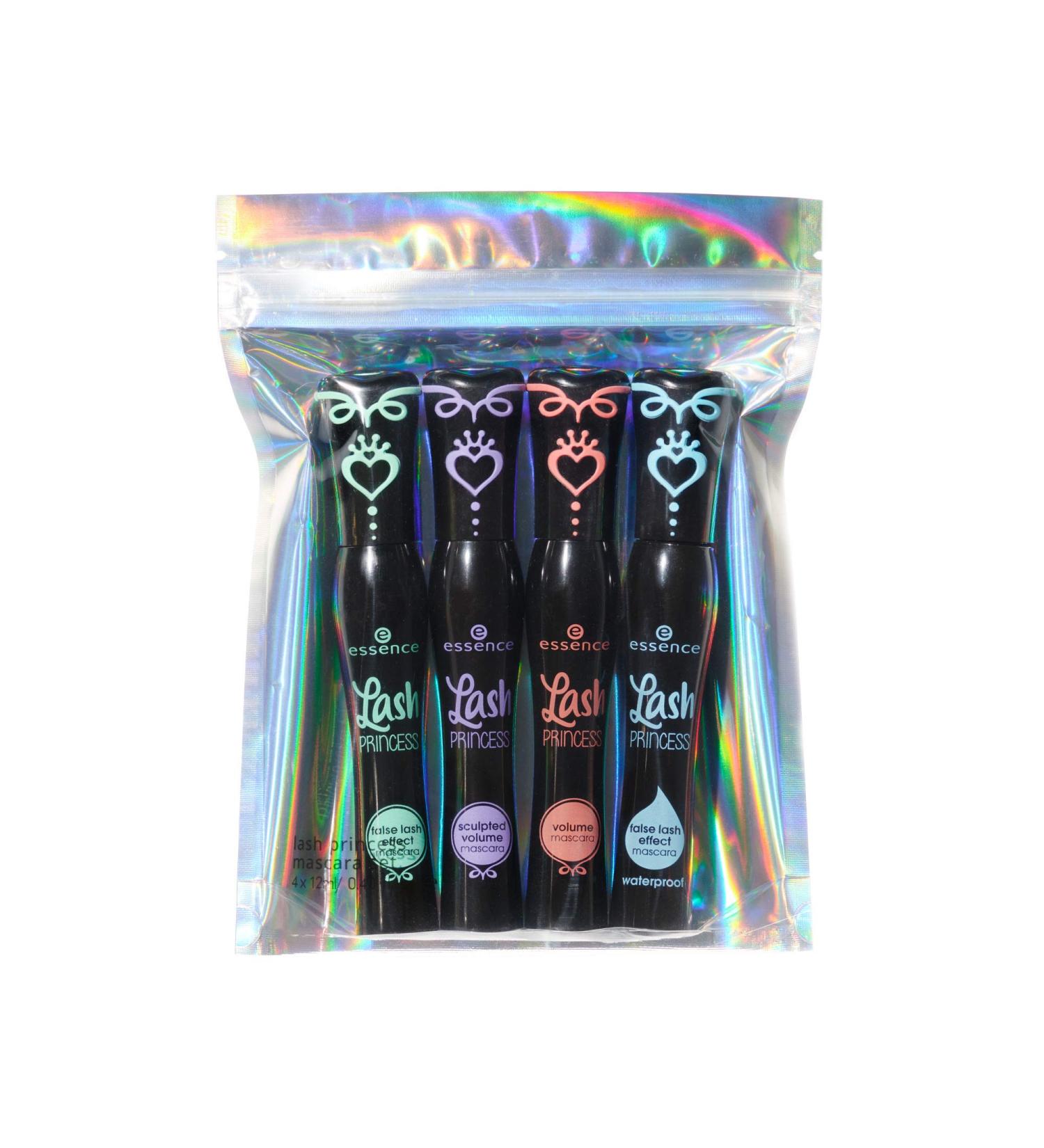 essence Lash Princess Mascara Gift Set | Gluten & Cruelty Free | Black (MIXED 4-Pack) | 4-Count - Buy Online on GoSupps.com