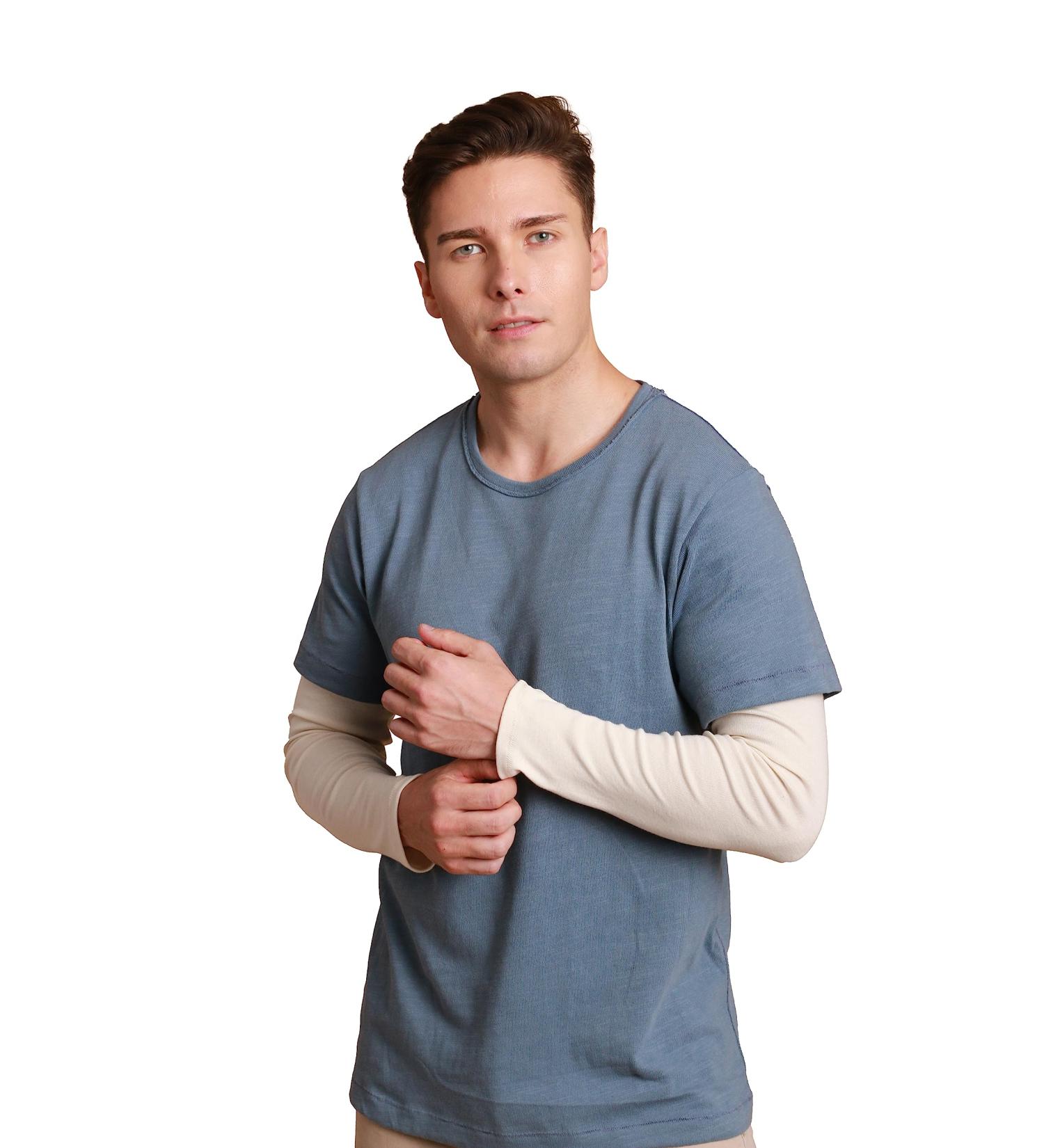 Cottonique Allergy-Free Organic Cotton Therapeutic Arm Sleeve for Eczema Psoriasis and Contact Dermatitis (Natural Small) - Buy Online on GoSupps.com