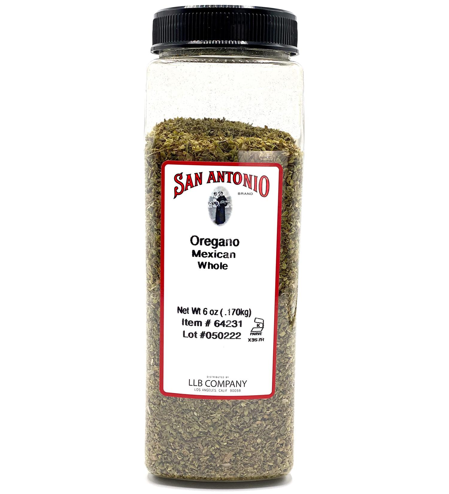San Antonio Mexican Oregano Leaves - Premium 6oz Seasoning Spice for Restaurants - Buy Online on GoSupps.com