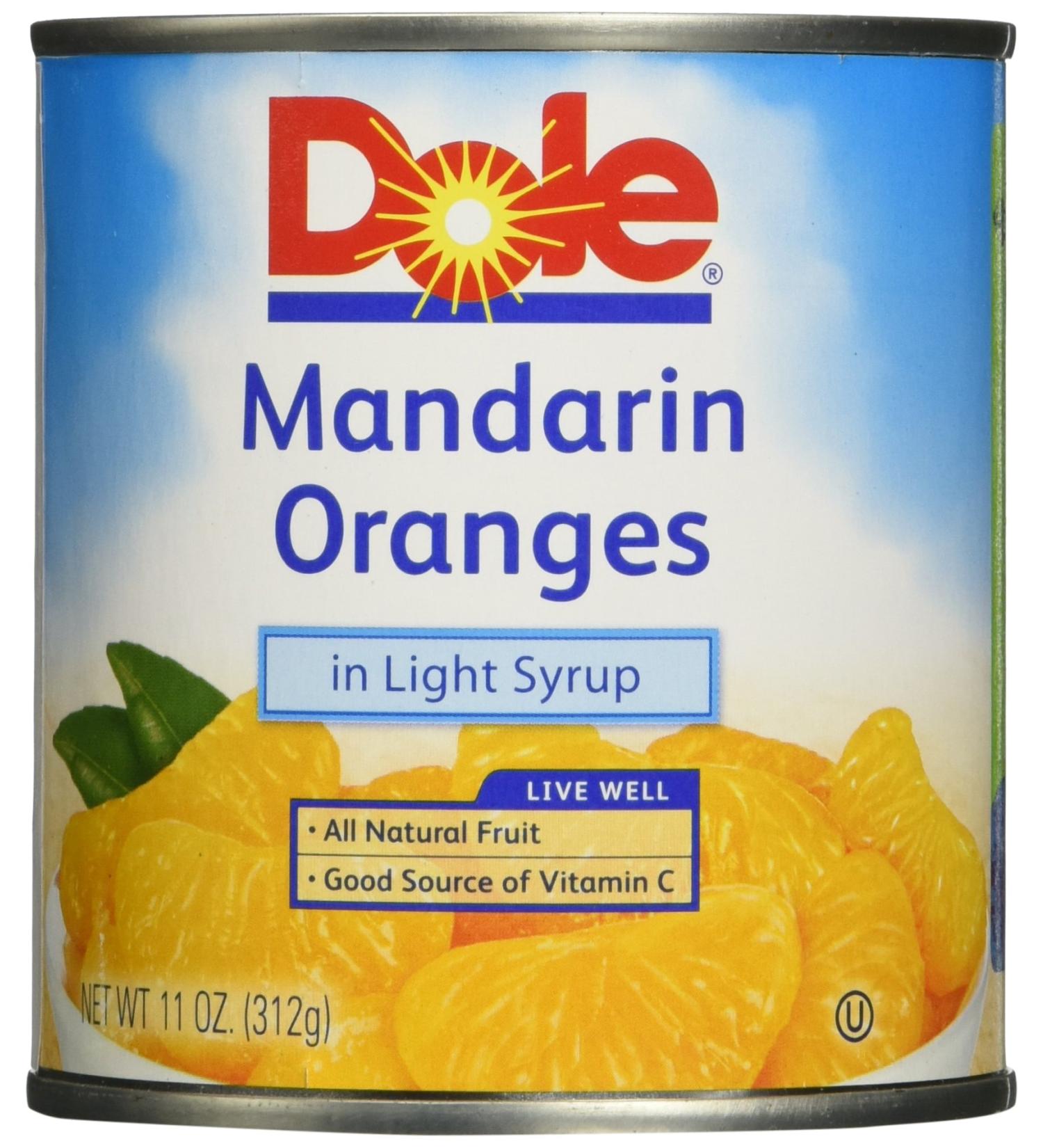 Dole Mandarin Oranges Can - Pack of 8 - Buy Online on GoSupps.com