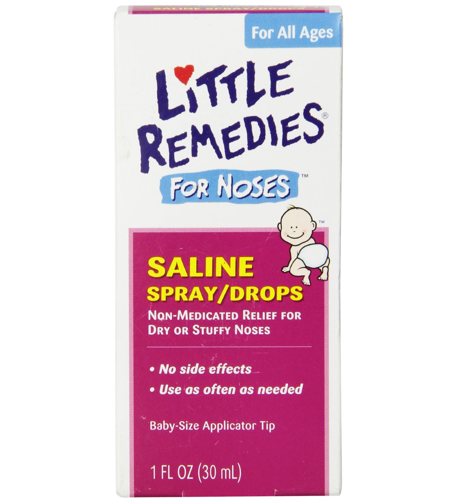 Shop Little Remedies Little Noses Saline Spray/Drops | Effective Relief for Congestion | Fast International Shipping - Buy Online on GoSupps.com
