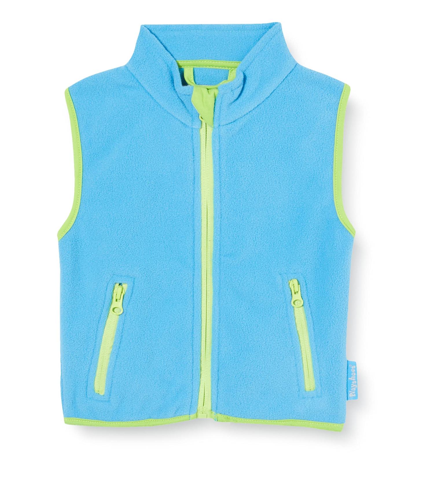 Playshoes Kids Fleece Vest - Aqua Blue - Size 86 - Buy Online on GoSupps.com