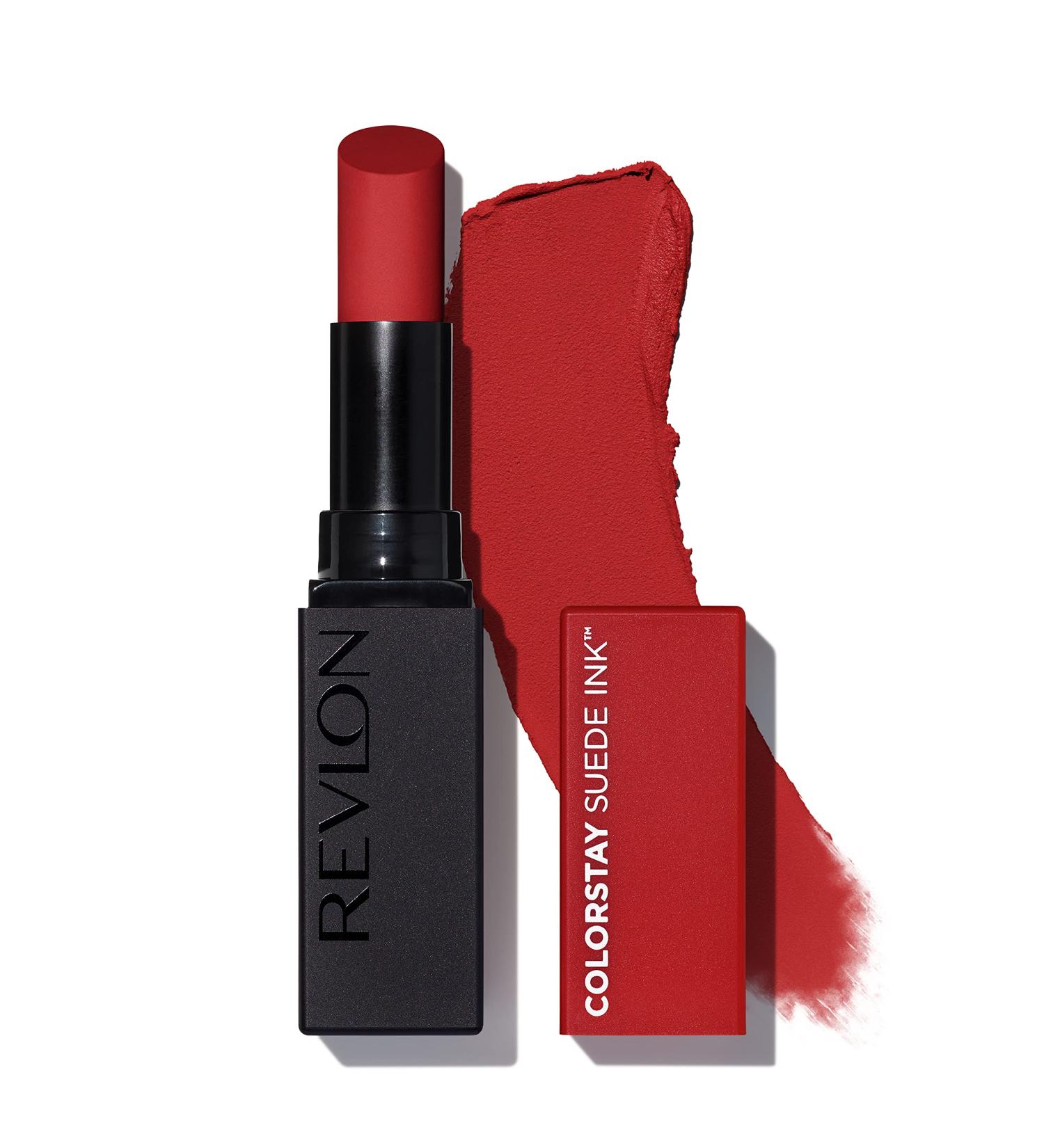 REVLON ColorStay Suede Ink Lipstick - 016 Bread Winner (1 Pack) | Primer, Vitamin E, Waterproof, Smudgeproof, Matte Formula - Buy Online on GoSupps.com
