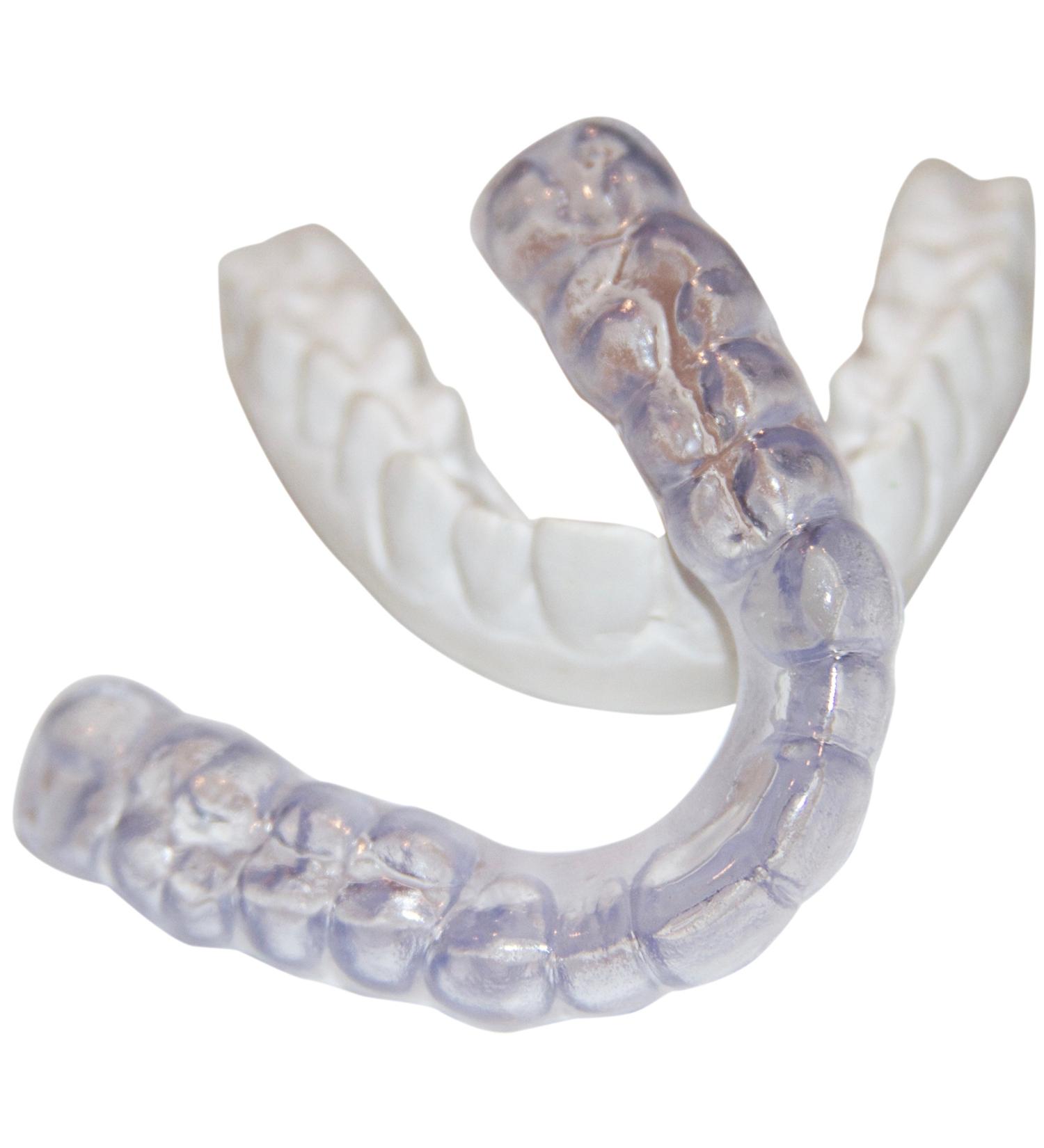 Dental Lab Custom Teeth Night Guard - Medium Firmness for Upper Teeth - Protect Against Grinding, Clenching, Bruxism - Soft yet Strong Mouth Guard - Buy Online on GoSupps.com
