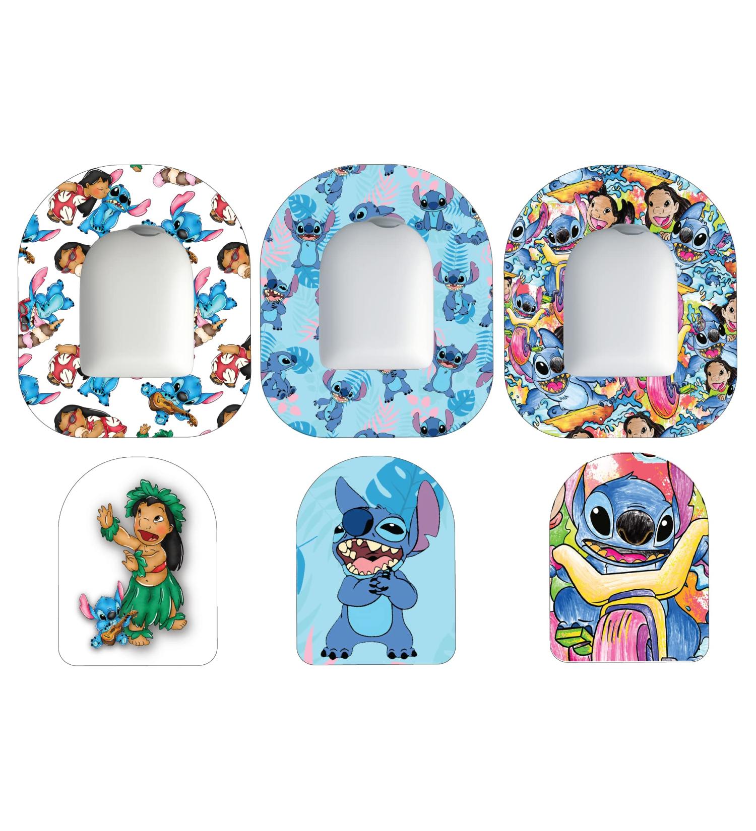 Omnipod Adhesive Patches Omnipod Stickers Pod Patch 3-Pack Waterproof Omnipod Patches Around Omnipod Adhesive T1D Diabetes - Glucomart