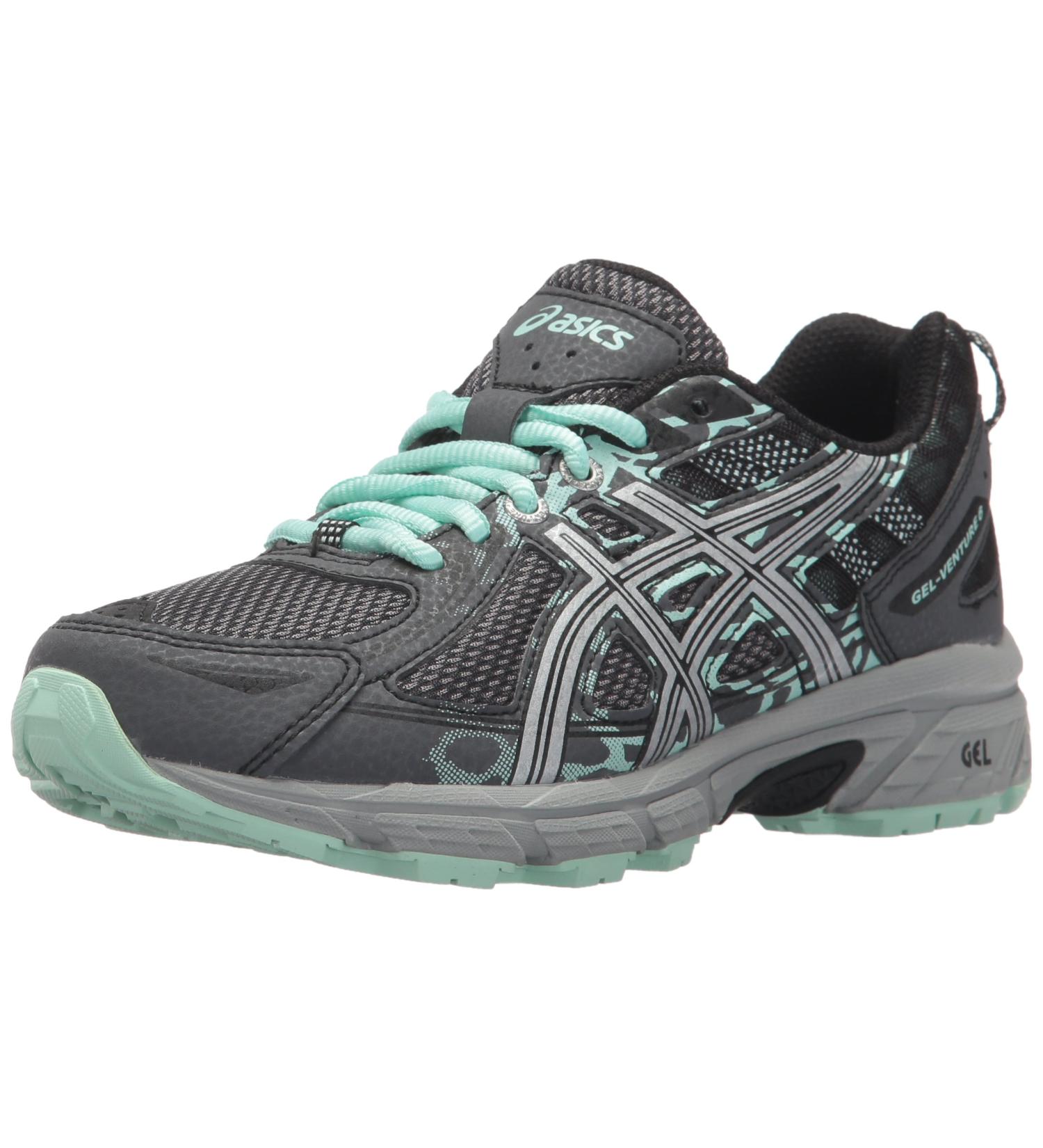 ASICS Gel-Venture 6 MX Women's Running Shoes - Size 8, Castlerock/Silver/Honeydew - Buy Online on GoSupps.com