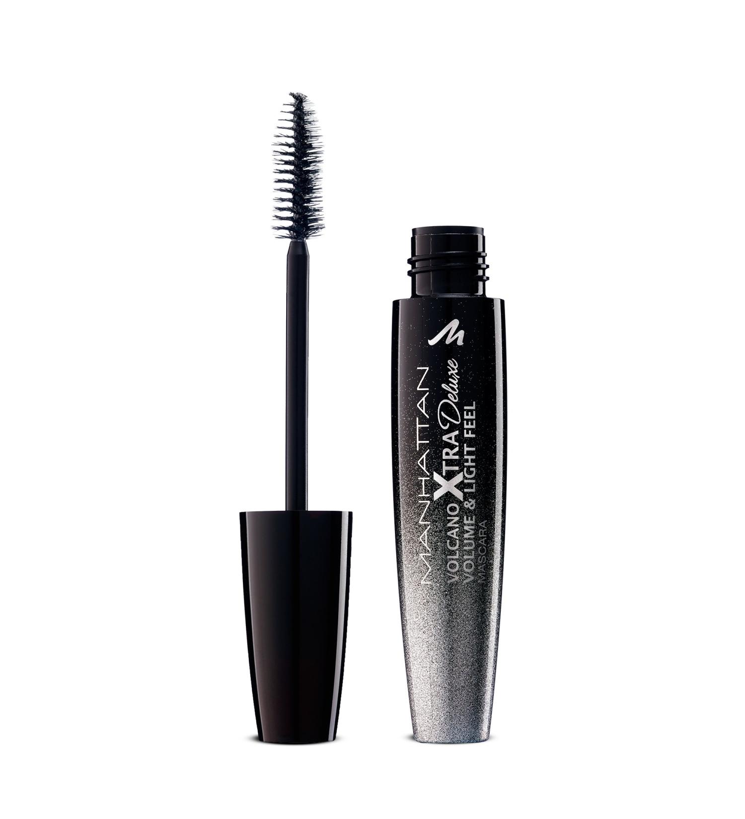 Manhattan Volcano Xtra Deluxe Volume Mascara - Intensive Black 10ml | Voluminous & Lightweight Eyelashes - Buy Online on GoSupps.com