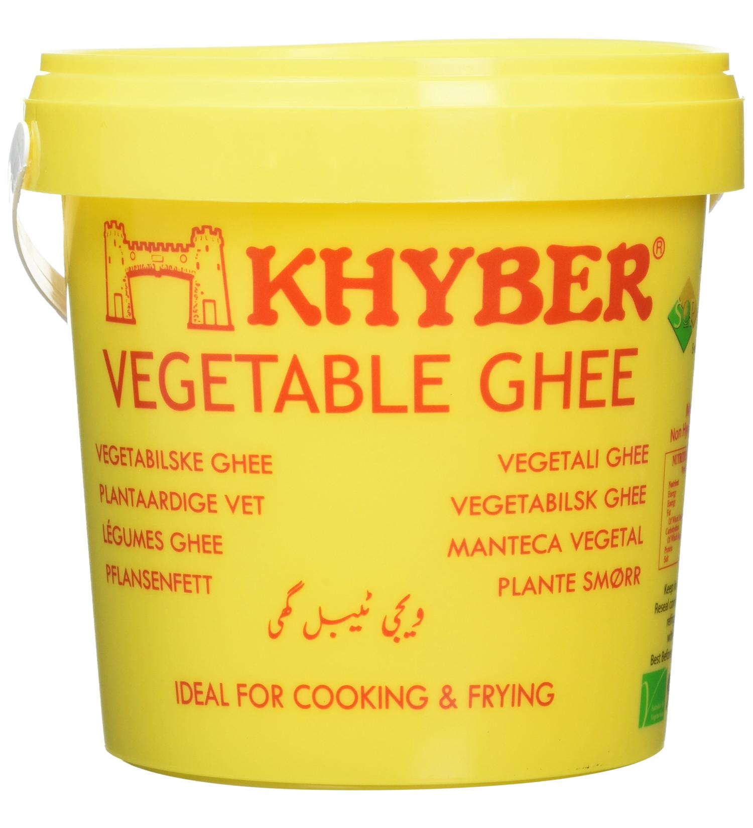 Khyber Pure Vegetable Ghee 907 g - Buy Online on GoSupps.com