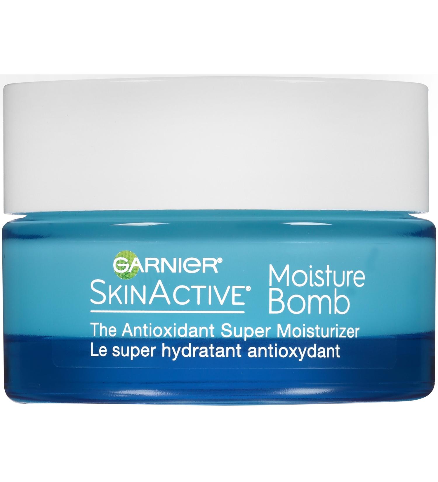 Garnier SkinActive Moisture Bomb Antioxidant Super Moisturizer 1.7 oz | Hydrate & Nourish Your Skin - Buy Online on GoSupps.com