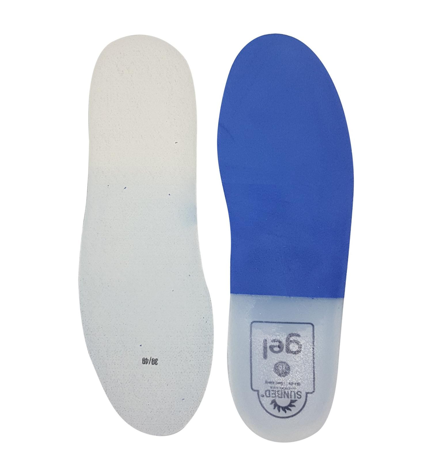 Sunbed - Gel Soles - Blue Size 39/40