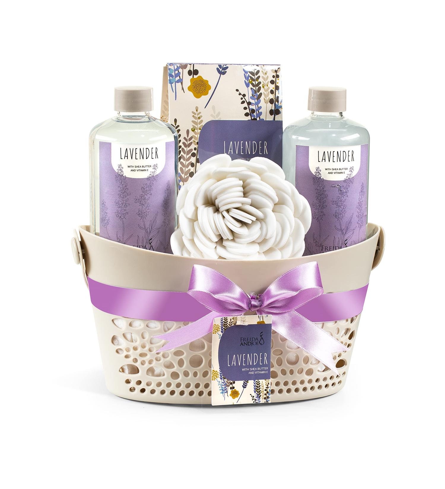 Aromatherapy Delight Lavender Spa Gift Basket | Ultimate Relaxation Kit for Women | Luxury Pampering at Home - Buy Online on GoSupps.com