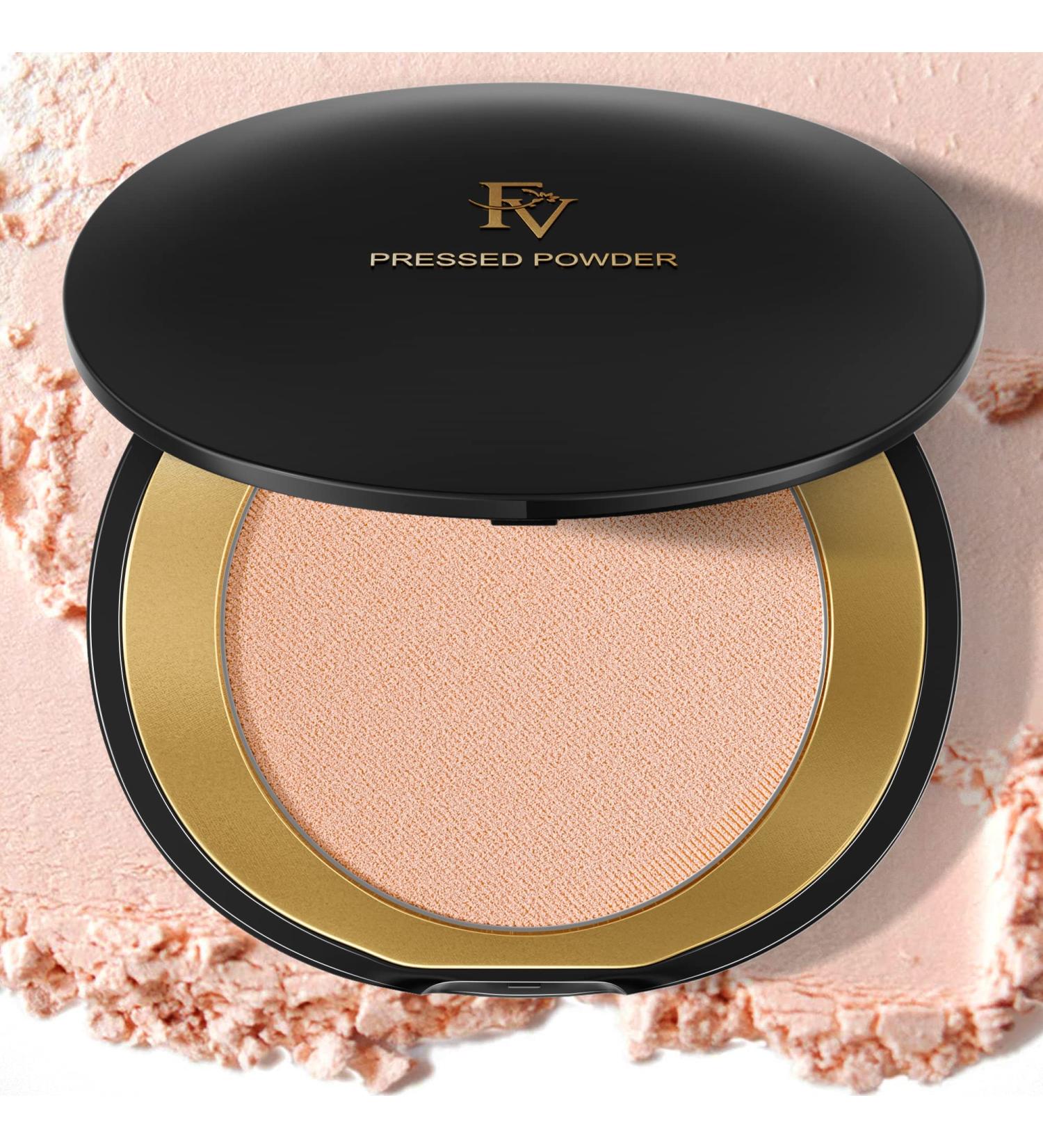 FV Setting Powder Medium Coverage and Long Lasting Compact Face Powder Shine Control Pressed Powder with Mattifying Finish for All Skin Types Silky Makeup Powder No Caking on Fine Lines and Pores 8g (Classic Ivory) - Buy Online on GoSupps.com
