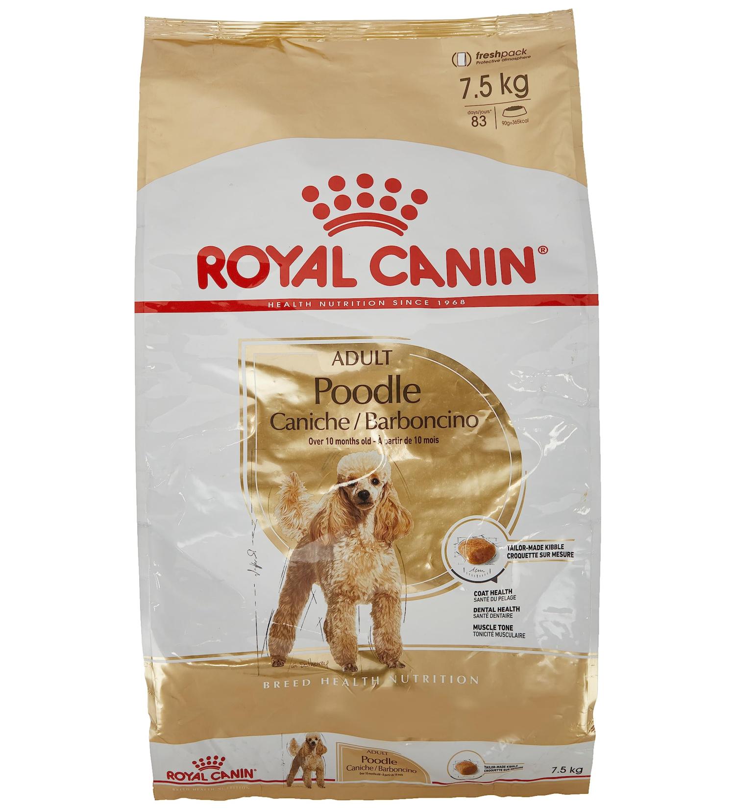 Royal Canin Dog Food Poodle 30 Dry Mix 7.5kg - Buy Online on GoSupps.com