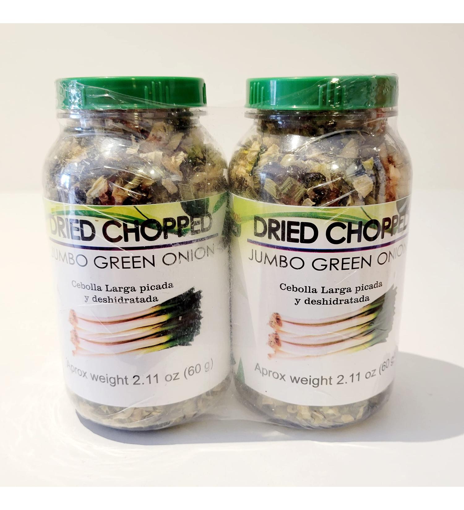 2-Pack Dehydrated Dried Chopped Jumbo Green Onion - 100% Natural - Buy Online on GoSupps.com