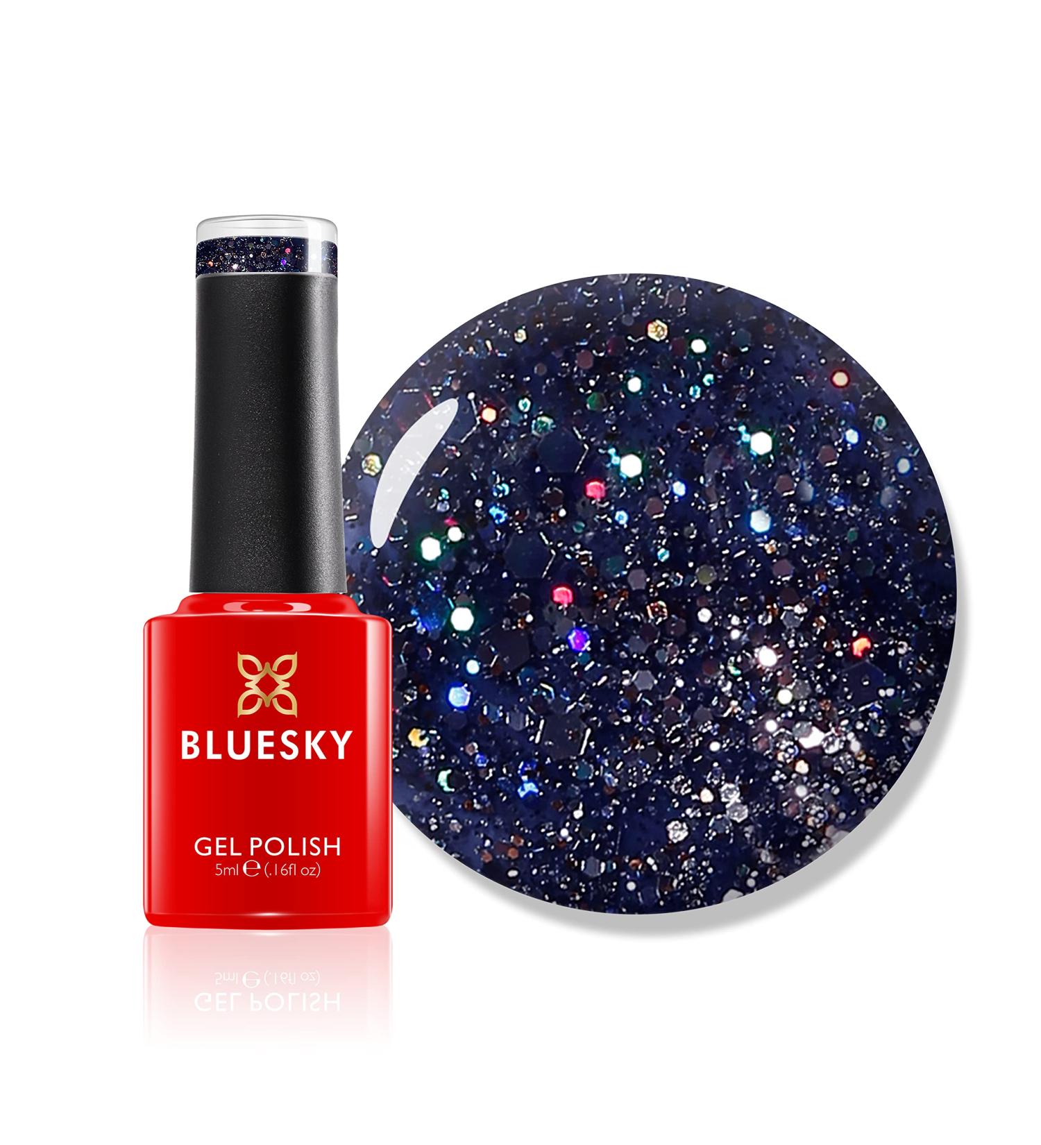 Bluesky Gel Nail Polish Amethyst Purple Mini BLZ24 Purple Blue Long Lasting Chip Resistant 5ml (Requires Drying Under UV LED Lamp) - Buy Online on GoSupps.com