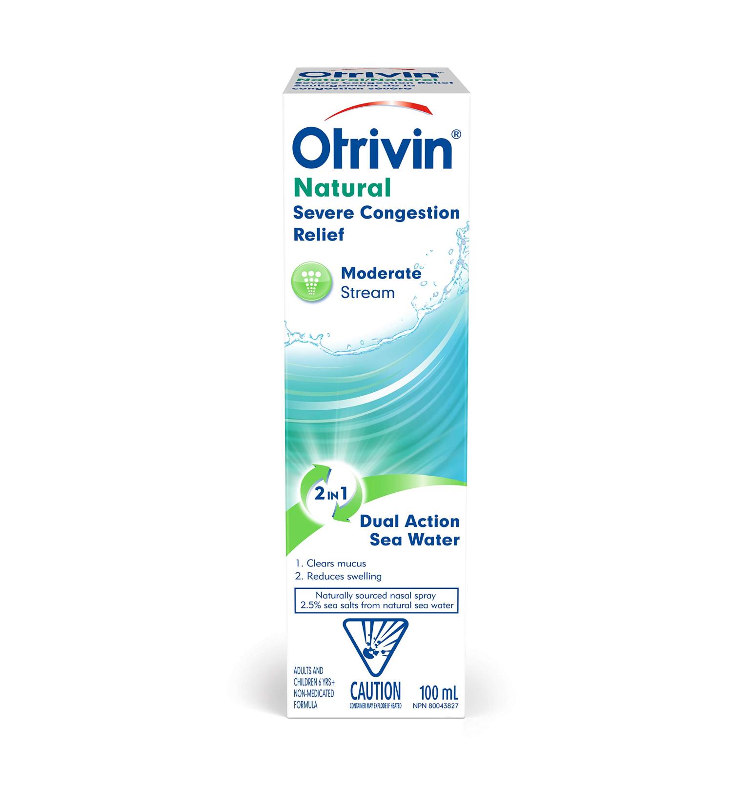 OTRIVIN SALINE Hypertonic Strong Stream 100 ml (Pack of 1)