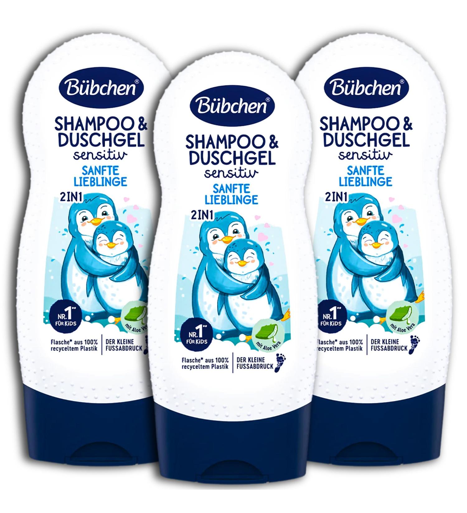 topDeal B bchen 2-in-1 Shampoo & Shower Gel for Children Gentle and Sensitive 3 x 230 ml