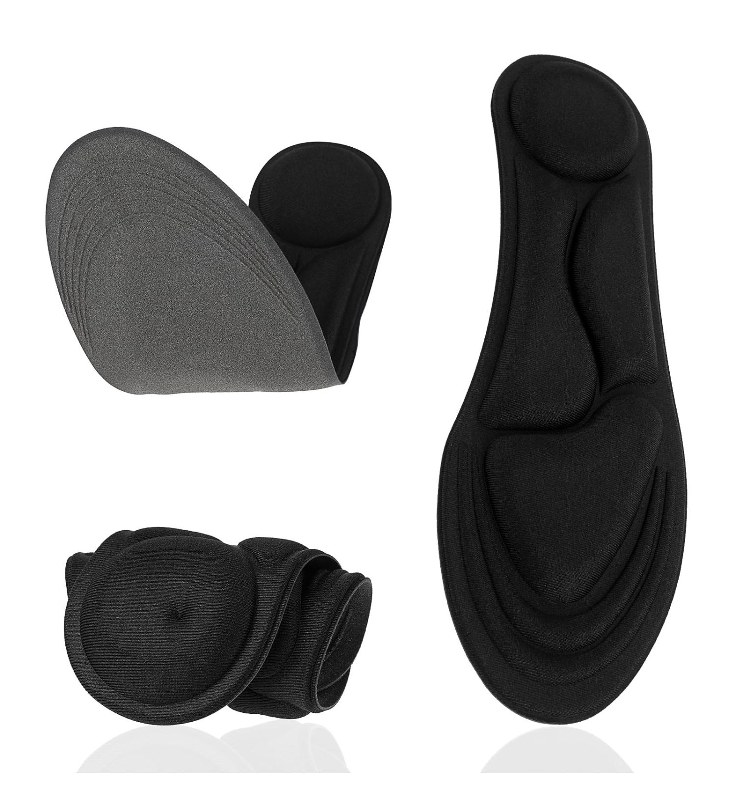 WLLHYF Memory Foam Insoles for Women - Comfortable Shoe Inserts for Slippers Sneakers and Boots - Shock Absorption & Foot Pain Relief - Perfect Fit (W:4.5-8.5 US - Buy Online on GoSupps.com