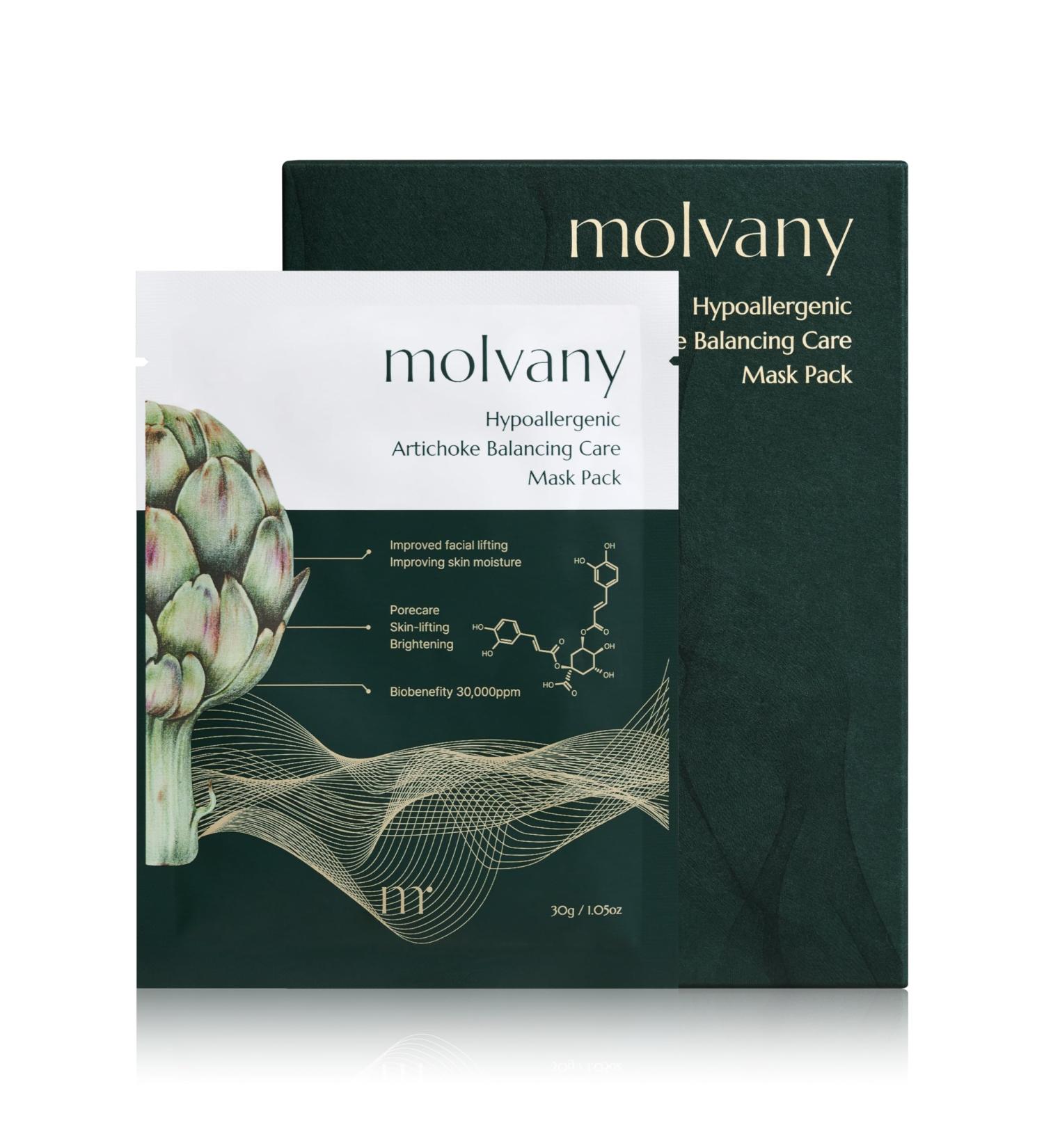 Unisex Skin Treatment Mask - Hydrating Artichoke Balancing Care Pack for Global Shipping | Best Skin Care Solutions - Buy Online on GoSupps.com