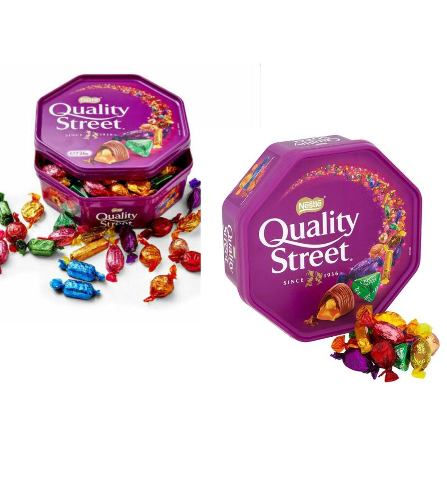 Nestle Quality Street 650g Premium Chocolate Box (Pack of 2) - Buy Online on GoSupps.com