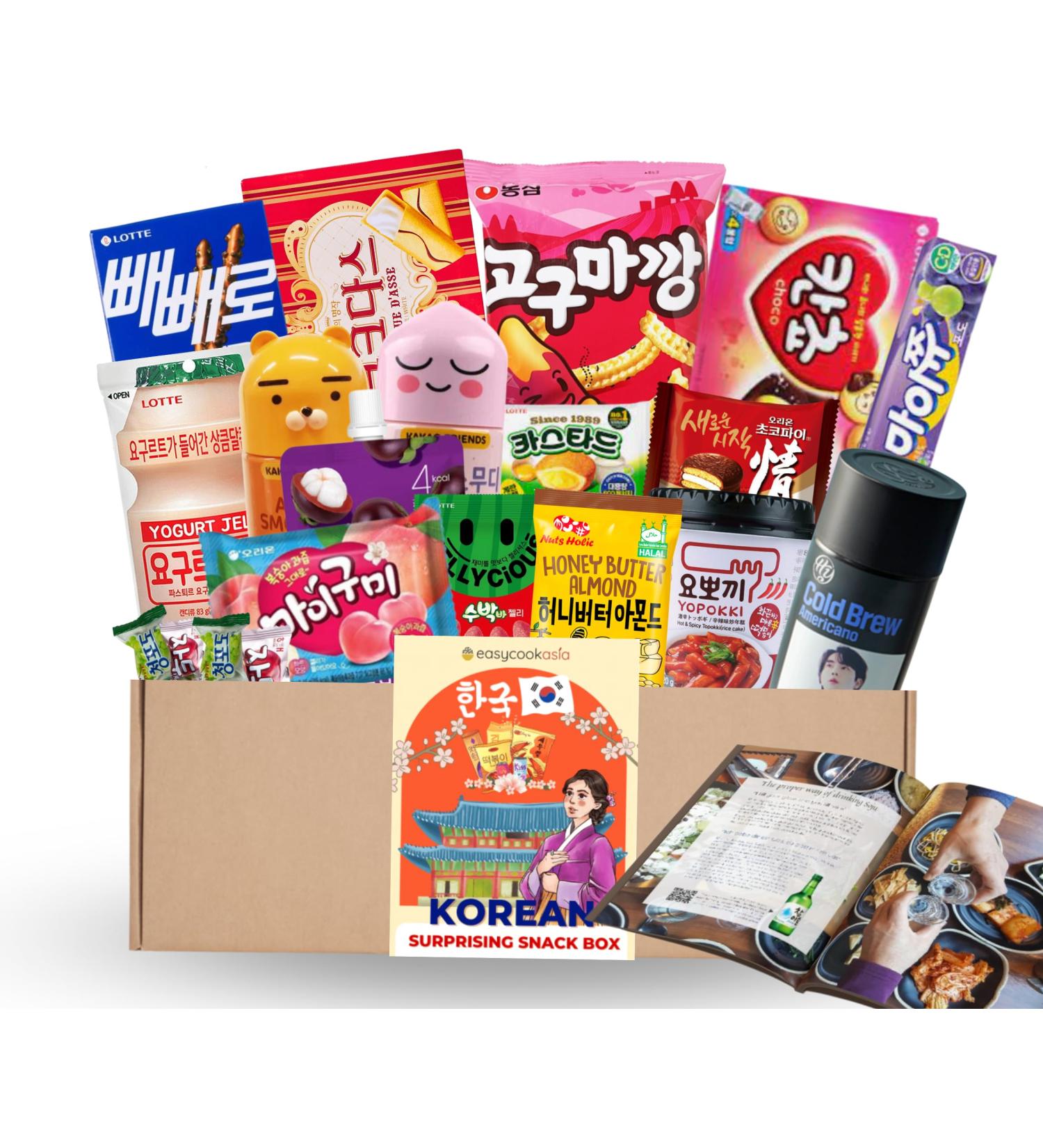Buy Korea Snack Box M - Extra Large Surprise Snack Box (20 Sets) | International Shipping - Buy Online on GoSupps.com