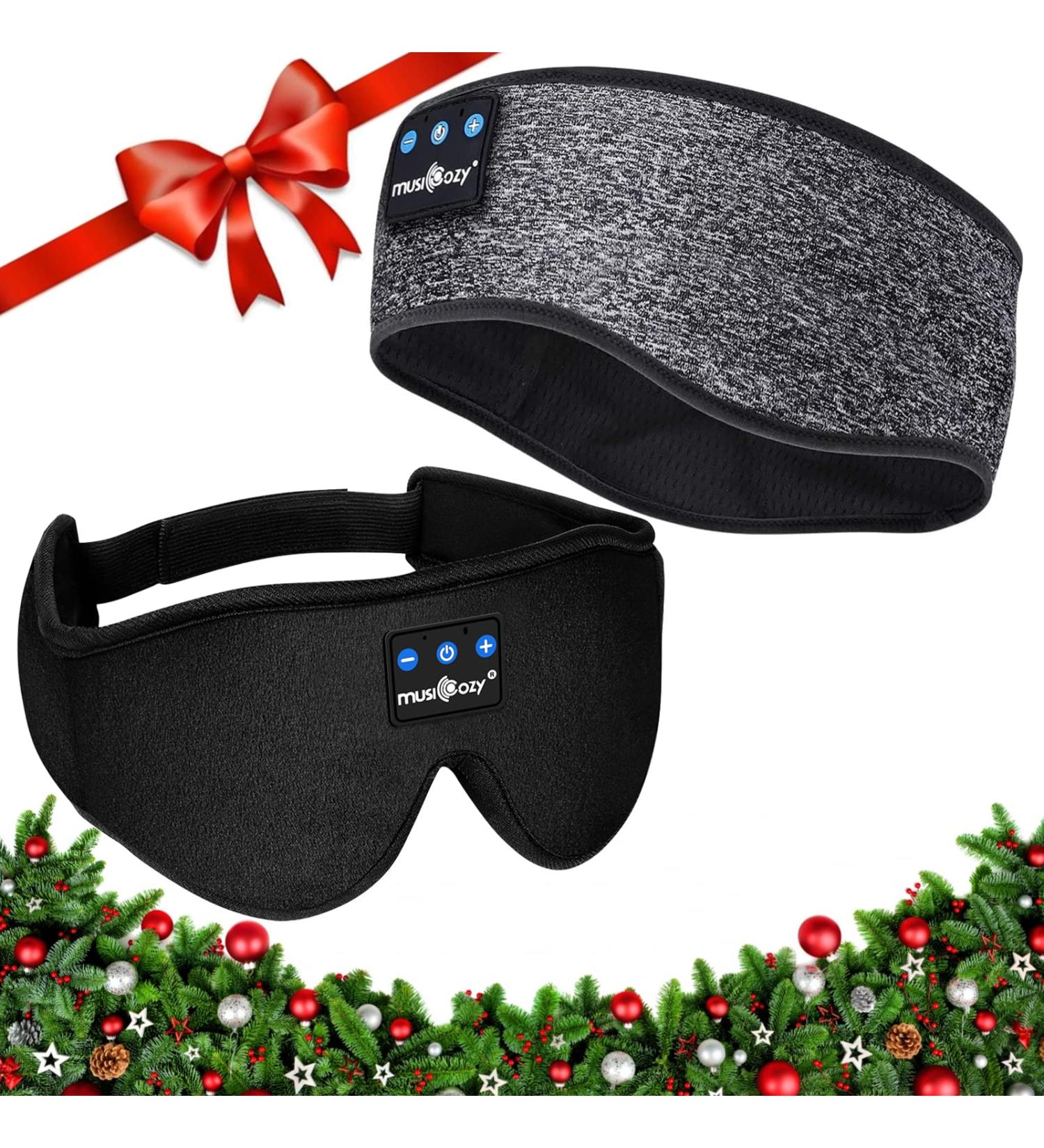MUSICOZY Bluetooth Sleep Headband - Wireless Music Headphones for Side Sleepers - Cool Tech Gadgets for Men, Women, Boys, Girls - Pack of 2 - Buy Online on GoSupps.com