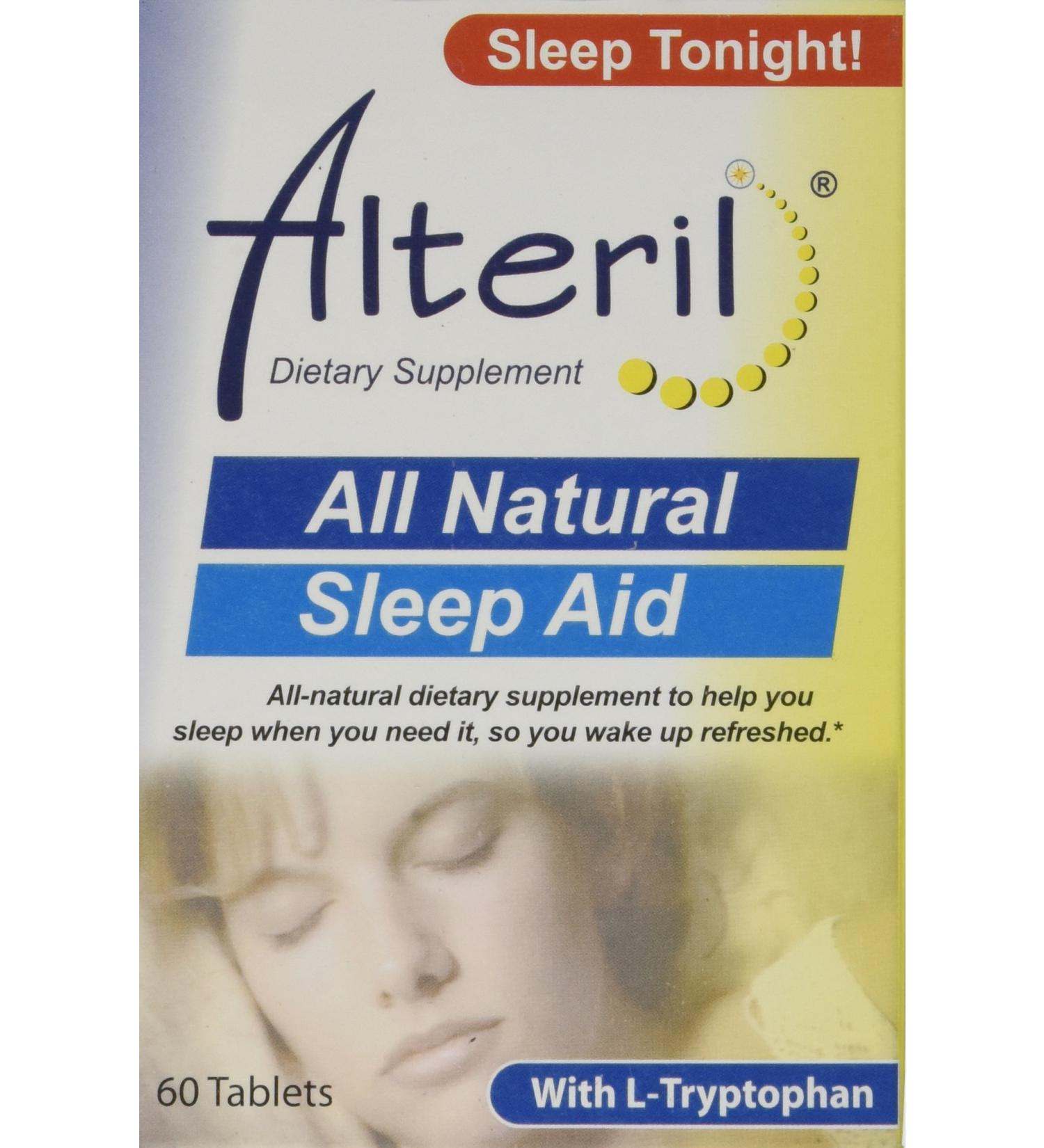 Alteril - Sleep Aid All Natural - 60 Tablets
