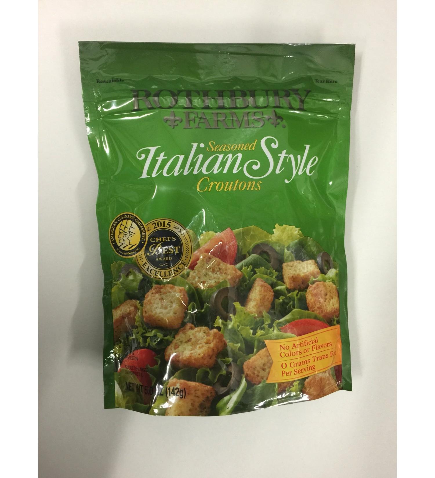 Rothbury Farms Seasoned Italian Style Croutons - 142g | Buy Online - Buy Online on GoSupps.com