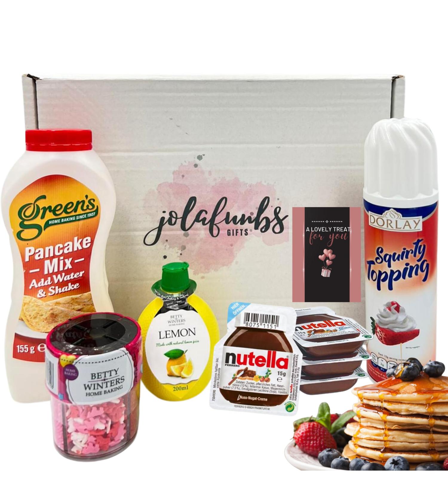 JOLAFUNBS Pancake Mix Set & Lovely Cards for Pancake Day Perfect for Pan Cakes Lover Gifts Set - Buy Online on GoSupps.com