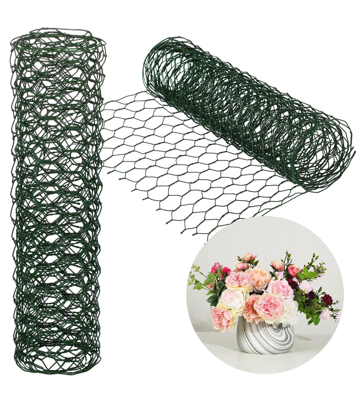 Floral Wire Netting for DIY Floral Arrangements - 2 Sheets (12 x 96 Inch) - Buy Online on GoSupps.com