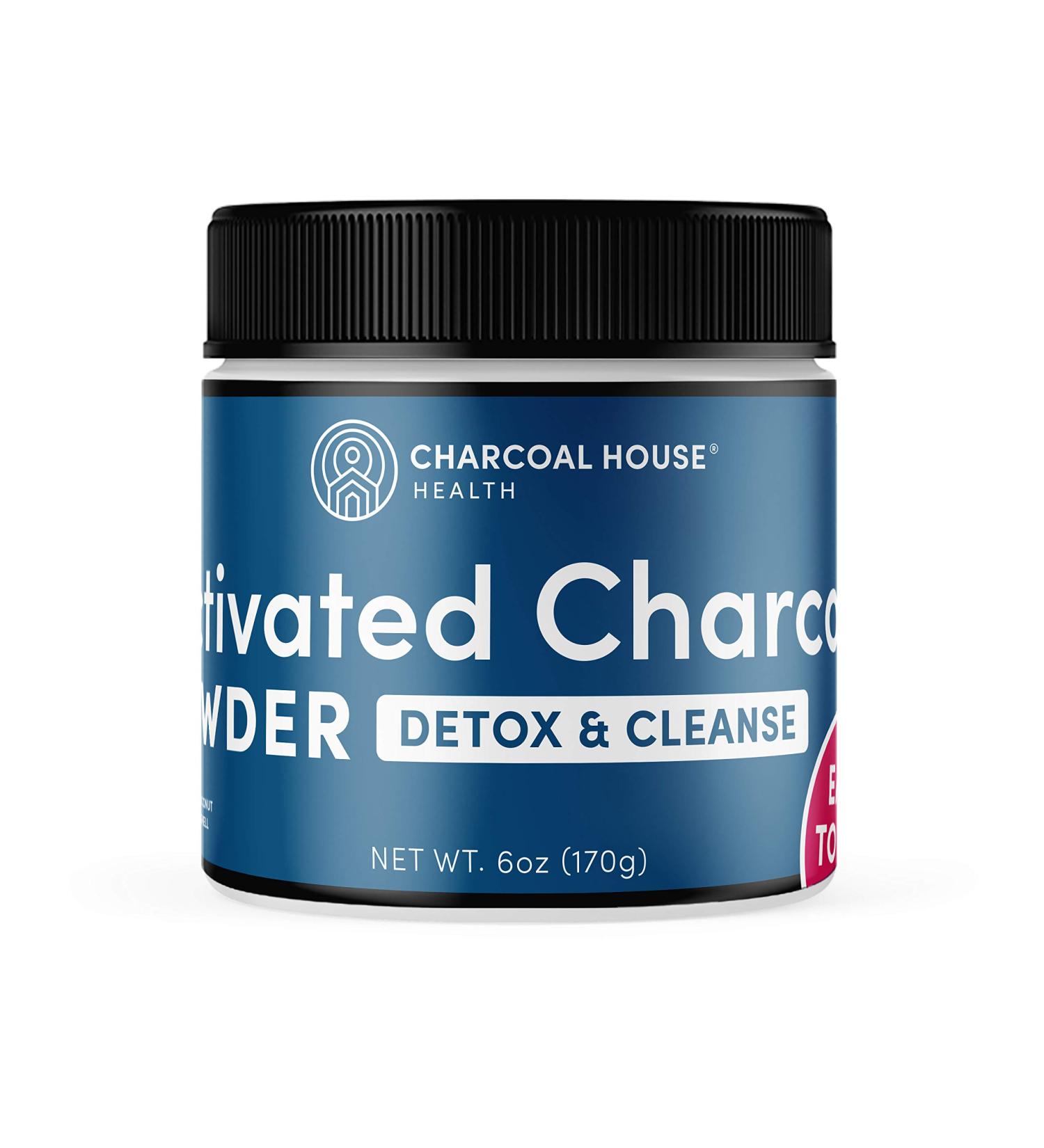 Coconut Activated Charcoal Powder 6 Ounce - Detox & Cleanse Formula - Buy Online on GoSupps.com
