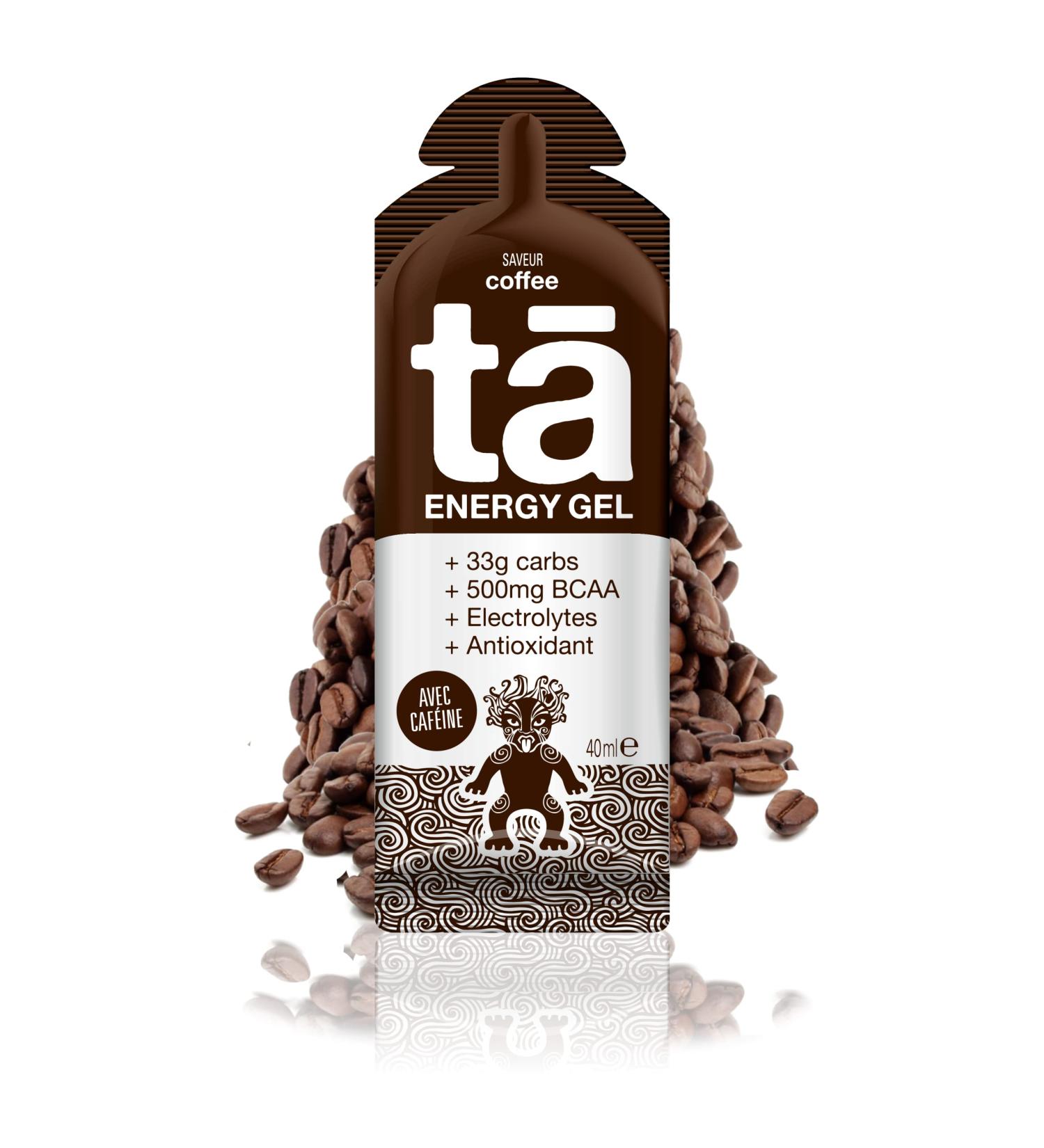 TA ENERGY - Energy Gel - Coffee x12 - Energy - Sodium - BCAA - Antioxidants - Caffeine - Ideal during sports activities 133Kcal - Buy Online on GoSupps.com