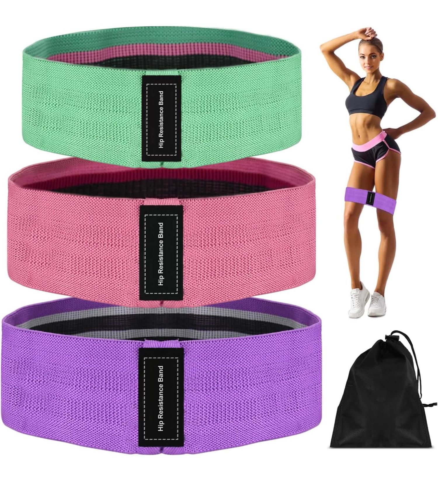 MSIHEY Resistance Bands Set - 3 Tensile Strengths for Leg Training Strength Training & Yoga - Perfect for Pull-Ups | International Shipping - Buy Online on GoSupps.com