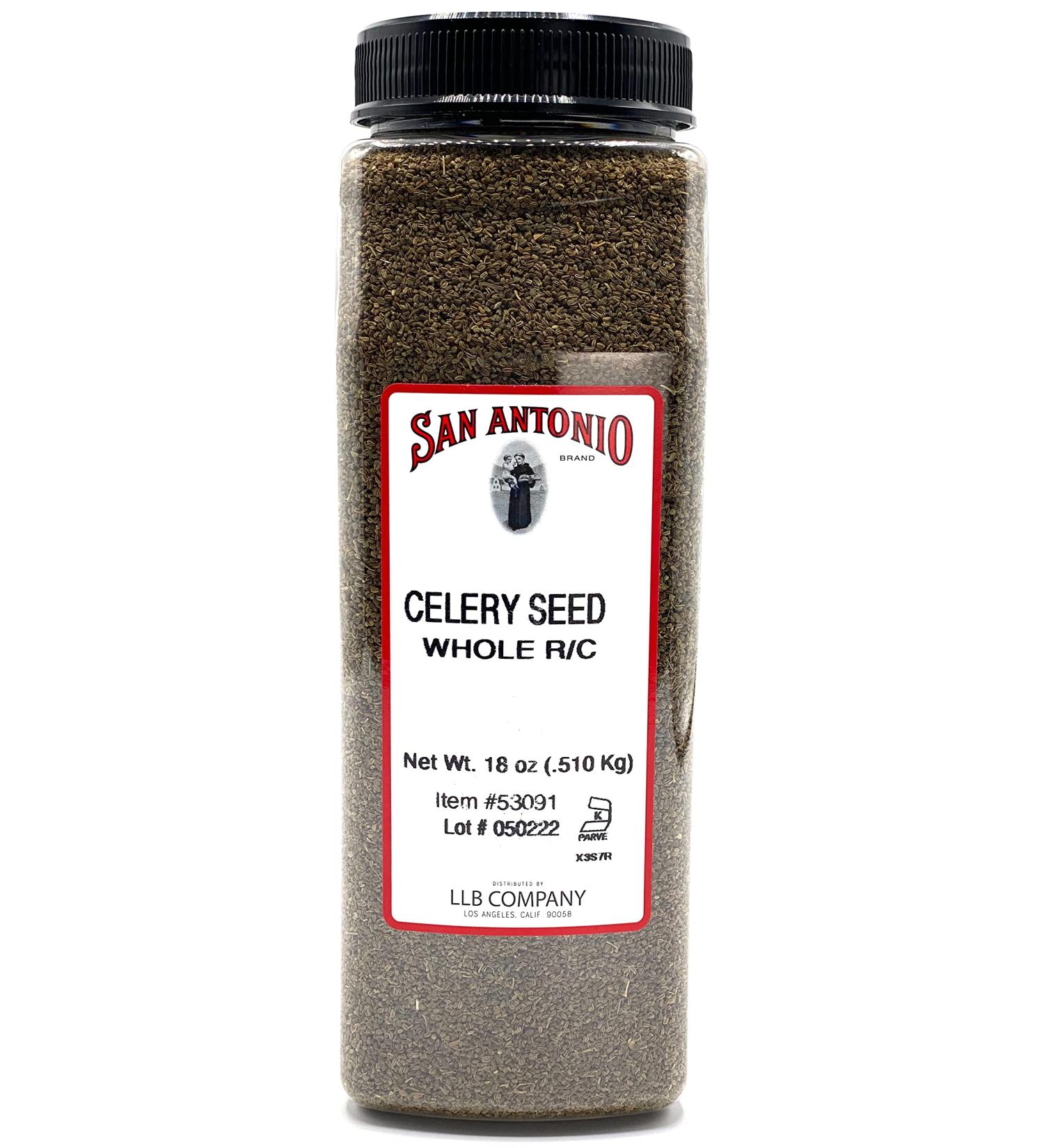 San Antonio Whole Celery Seeds - 18 oz | Premium Quality - Buy Online on GoSupps.com