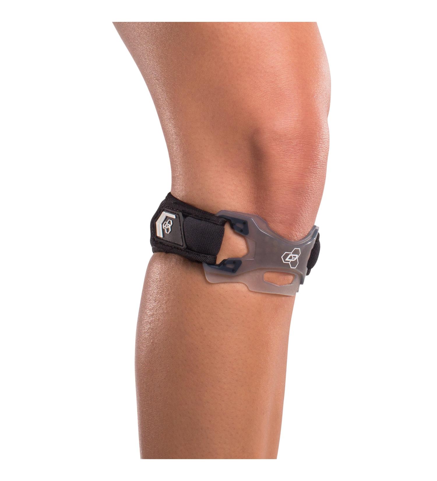 DonJoy Performance Webtech Patella Knee Strap - Adjustable Support for Patellar Tendonitis, Jumper's Knee - Ideal for Running, Basketball, Volleyball - Small/Medium, Black - Buy Online on GoSupps.com