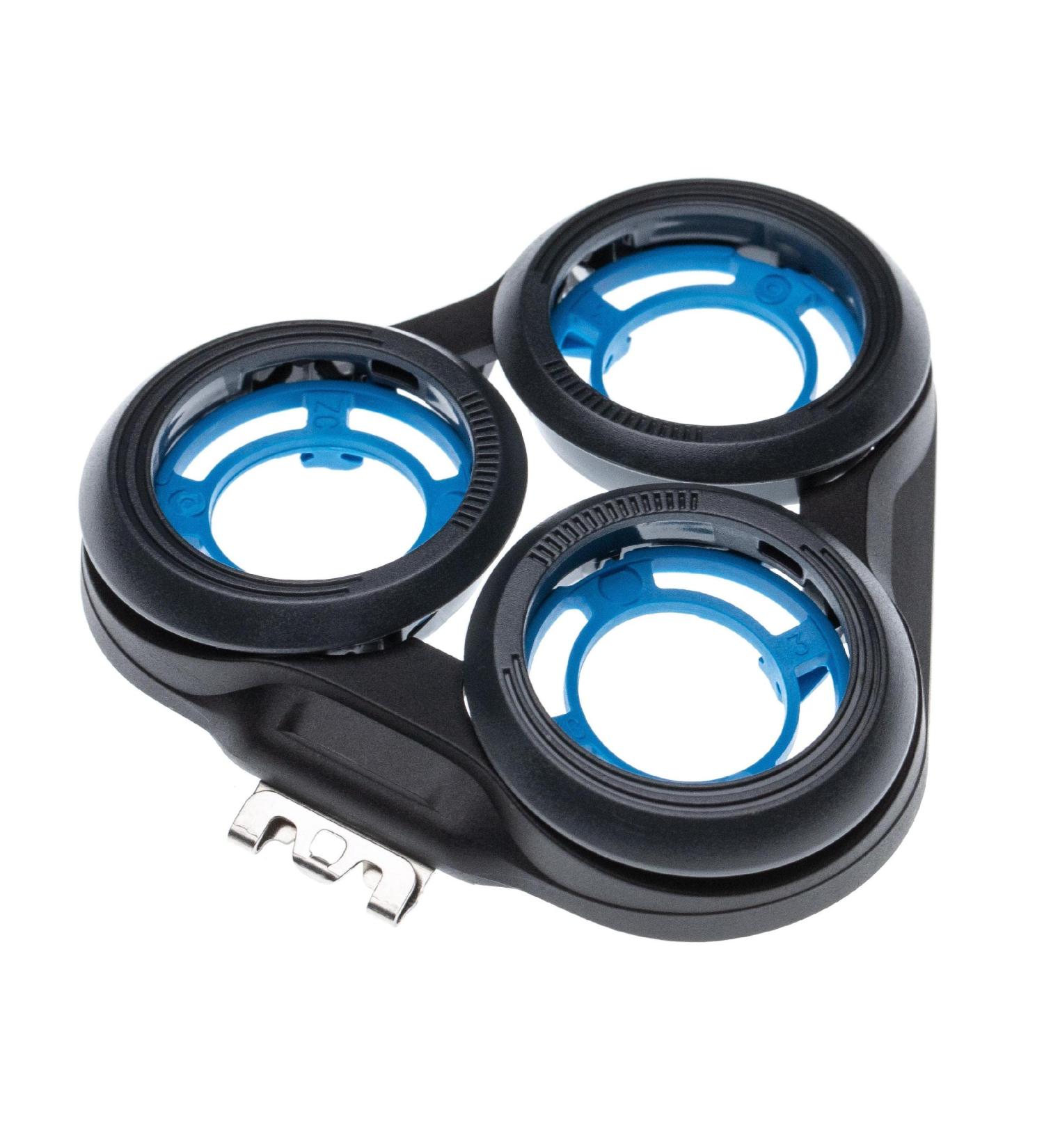 VHBW Schakerpfrege compatible with Philips S5000 S5013 S5050 S5070 S5077 S5079 S5080 S5082 S5100 S5110 S5130 S5140 razor black