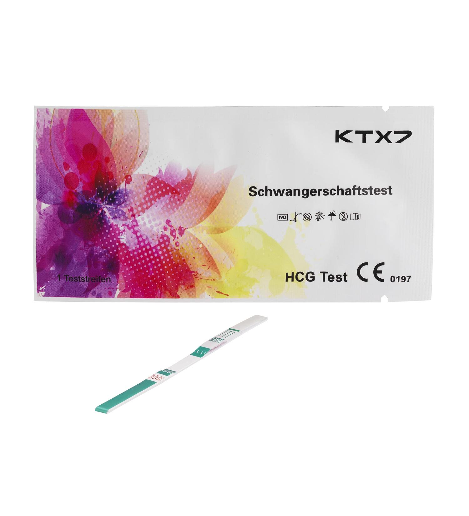10x KTX7 Pregnancy Test - Early Test Sensitivity: 10 miu/ml