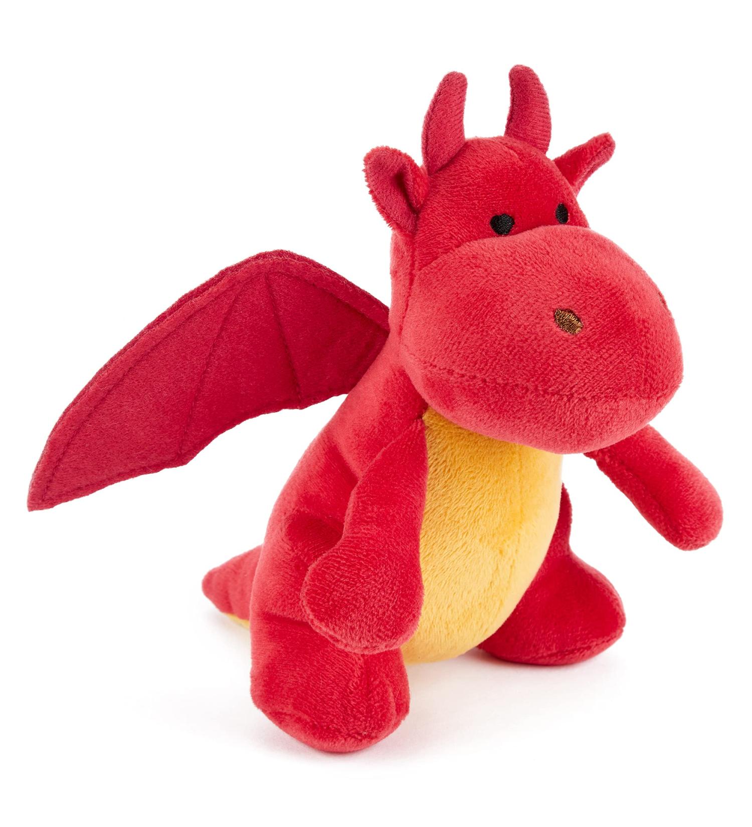 Zappi Co Children's Dragon Plush Toy - Soft Snuggly Playtime Companion (12-15cm) - Buy Online on GoSupps.com